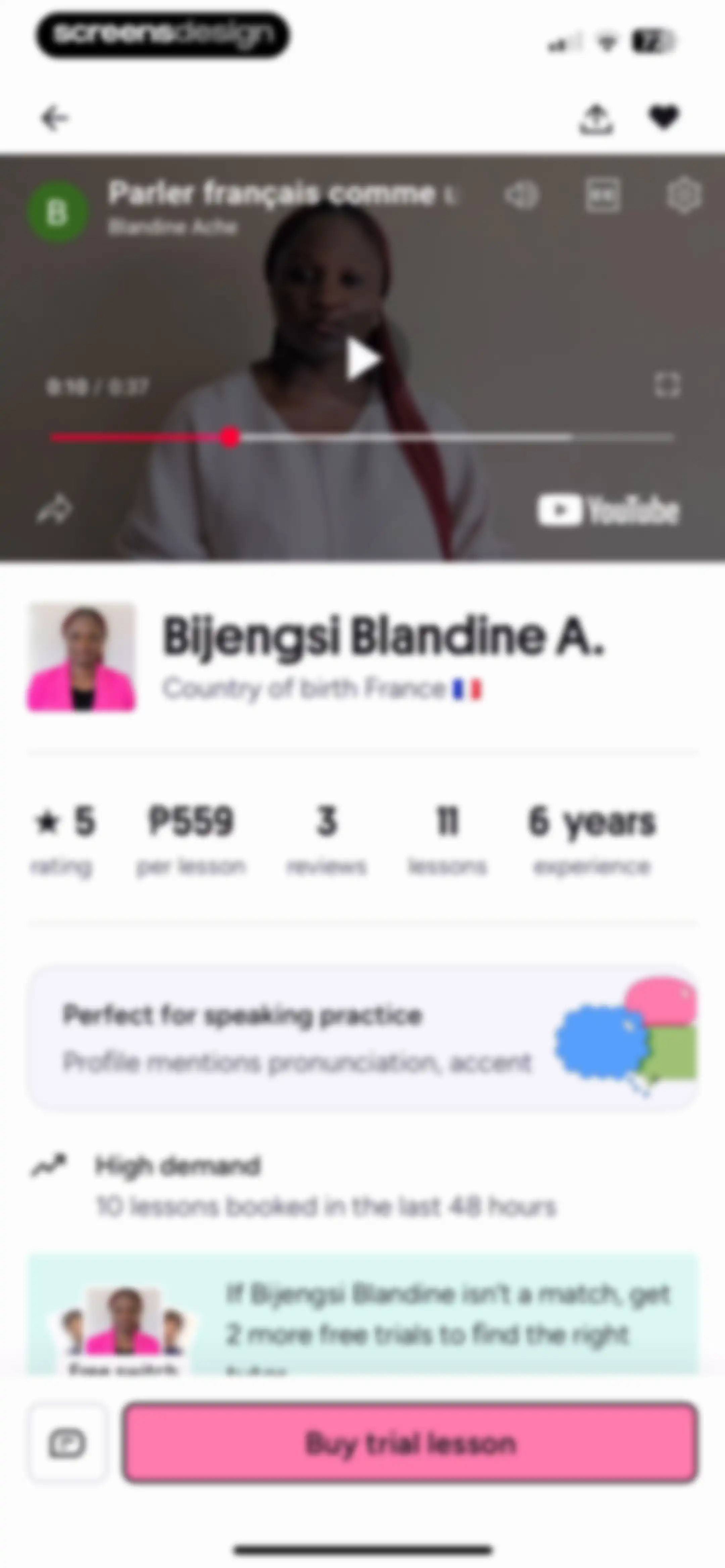 Preply - Language Learning App screen 50