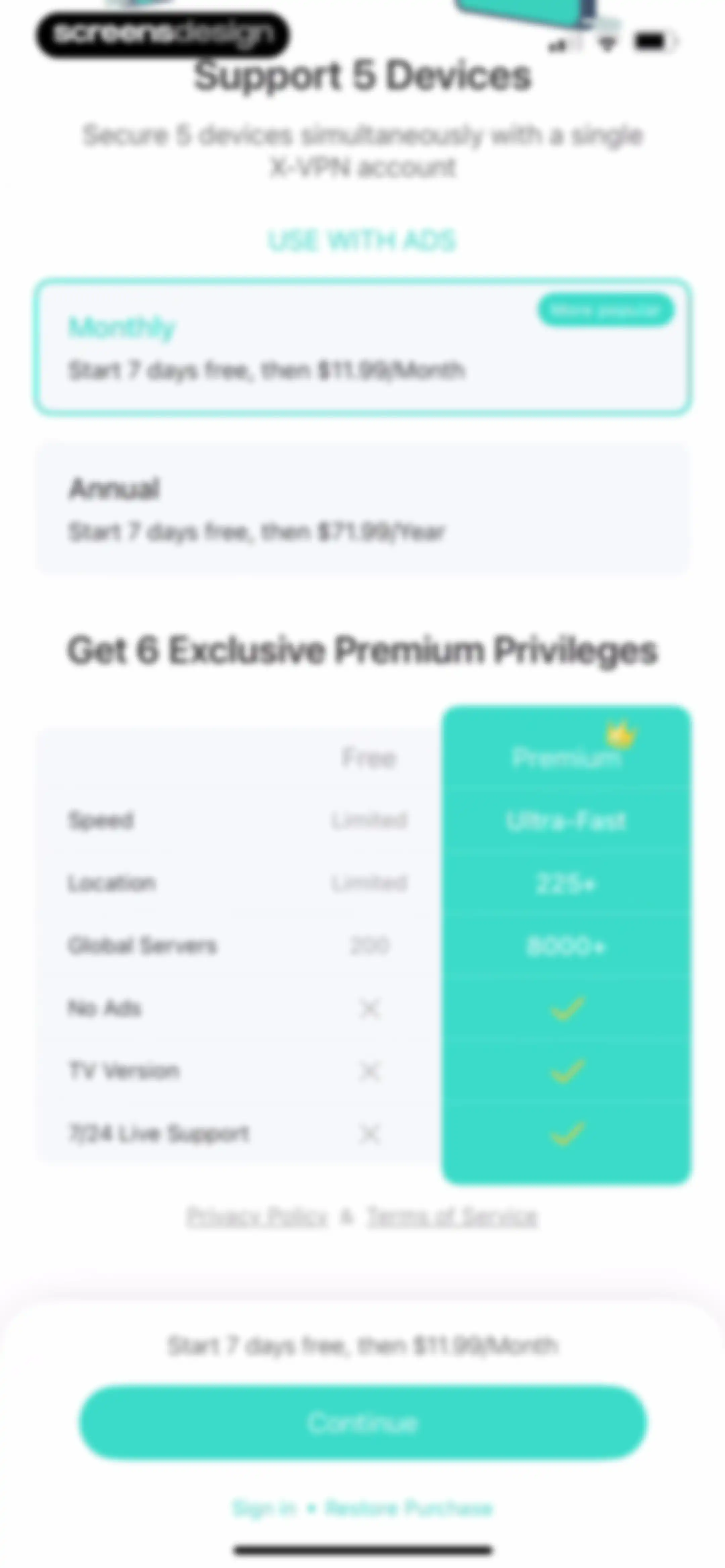 X-VPN: VPN Fast & Secure screen 12