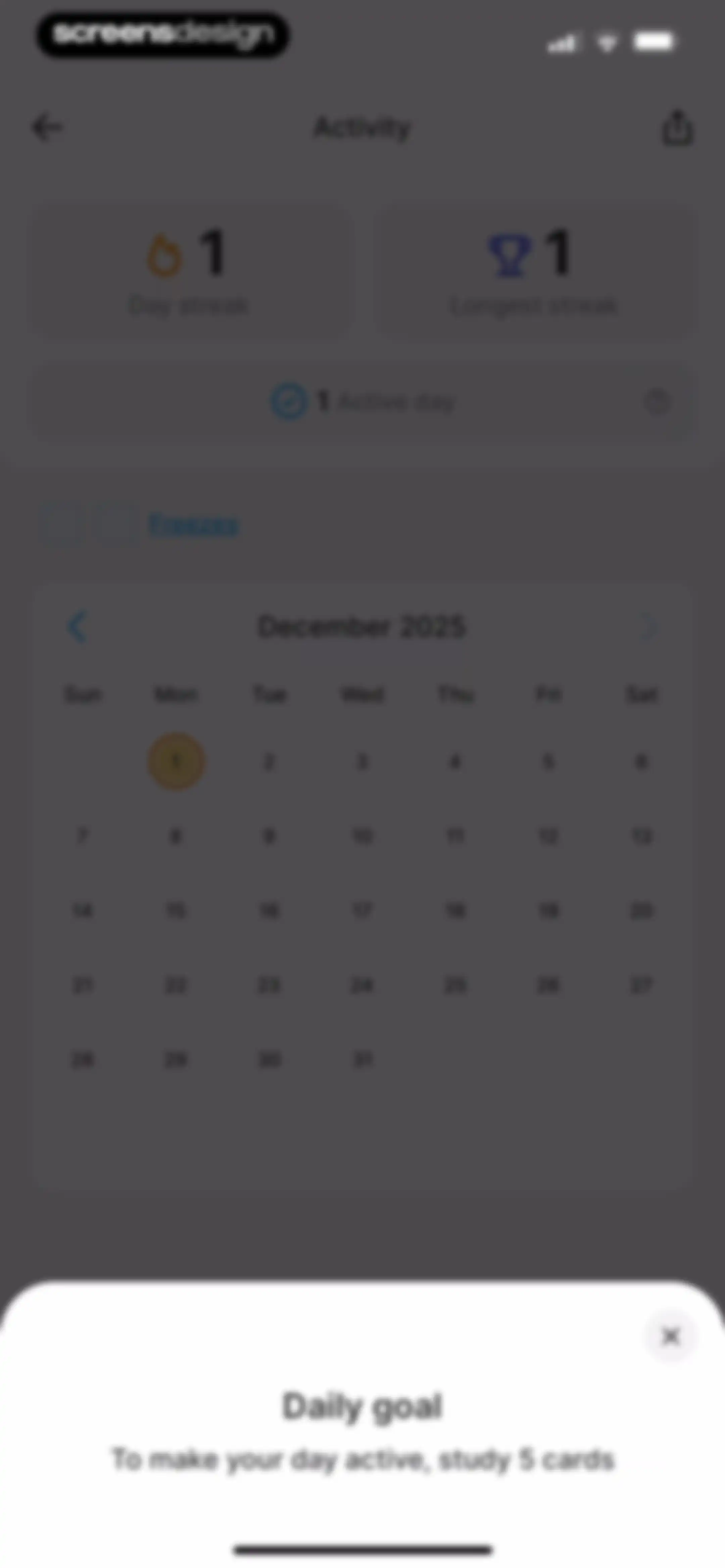 Noji - Flashcards study app screen 110