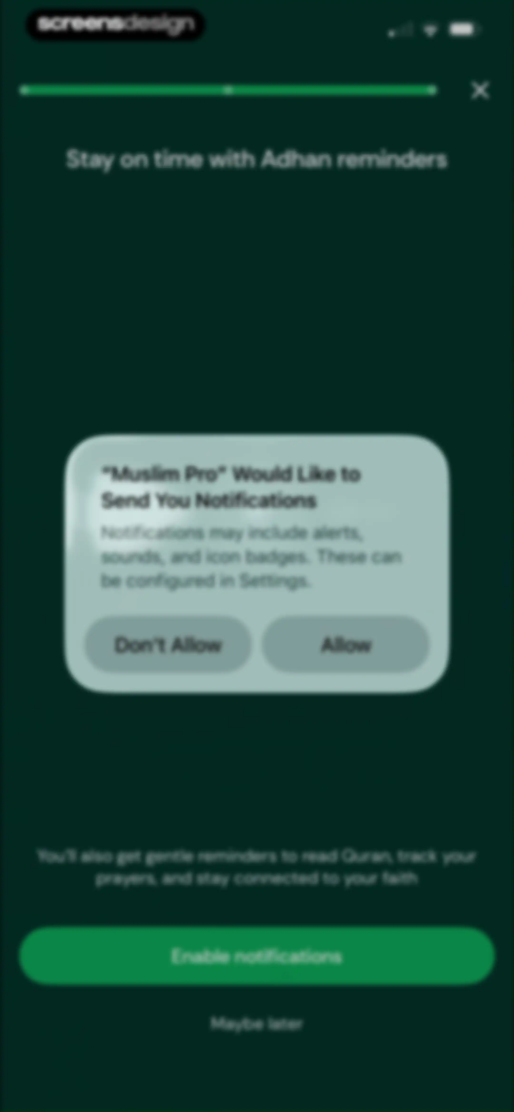Muslim Pro: Quran & Athan screen 7