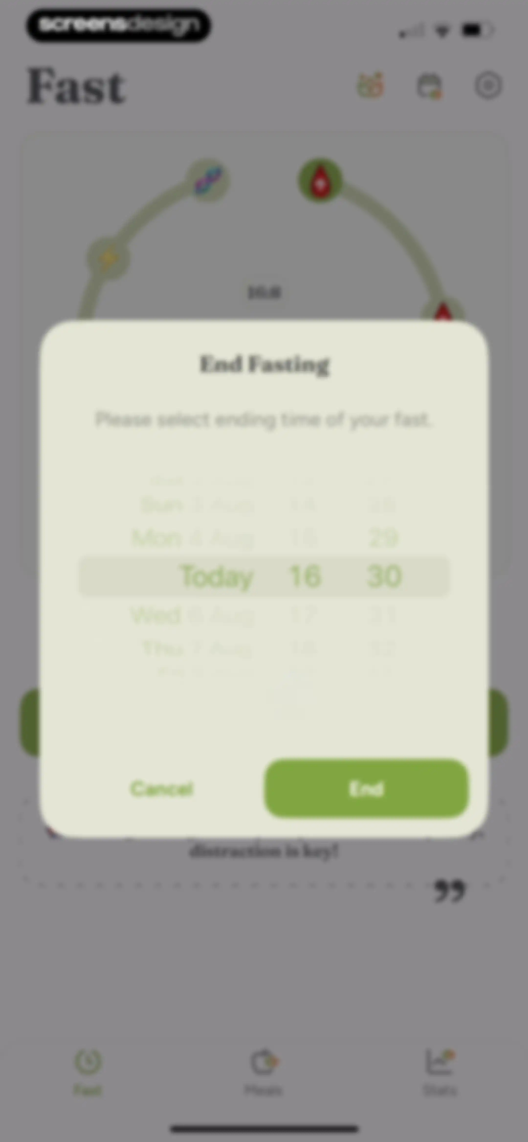 Fast & Fit: IF Fasting Counter screen 54