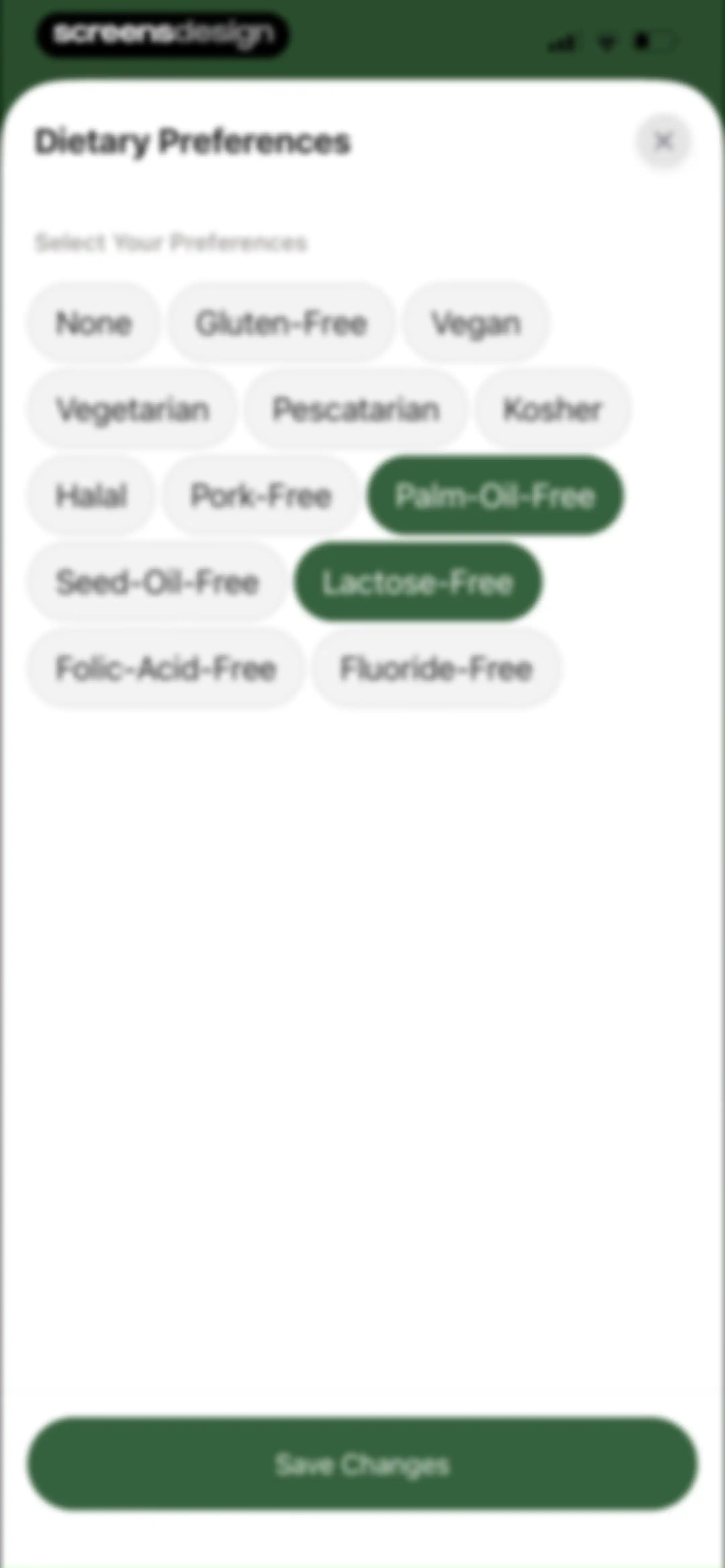Olive: Food & Cosmetic Scanner screen 116