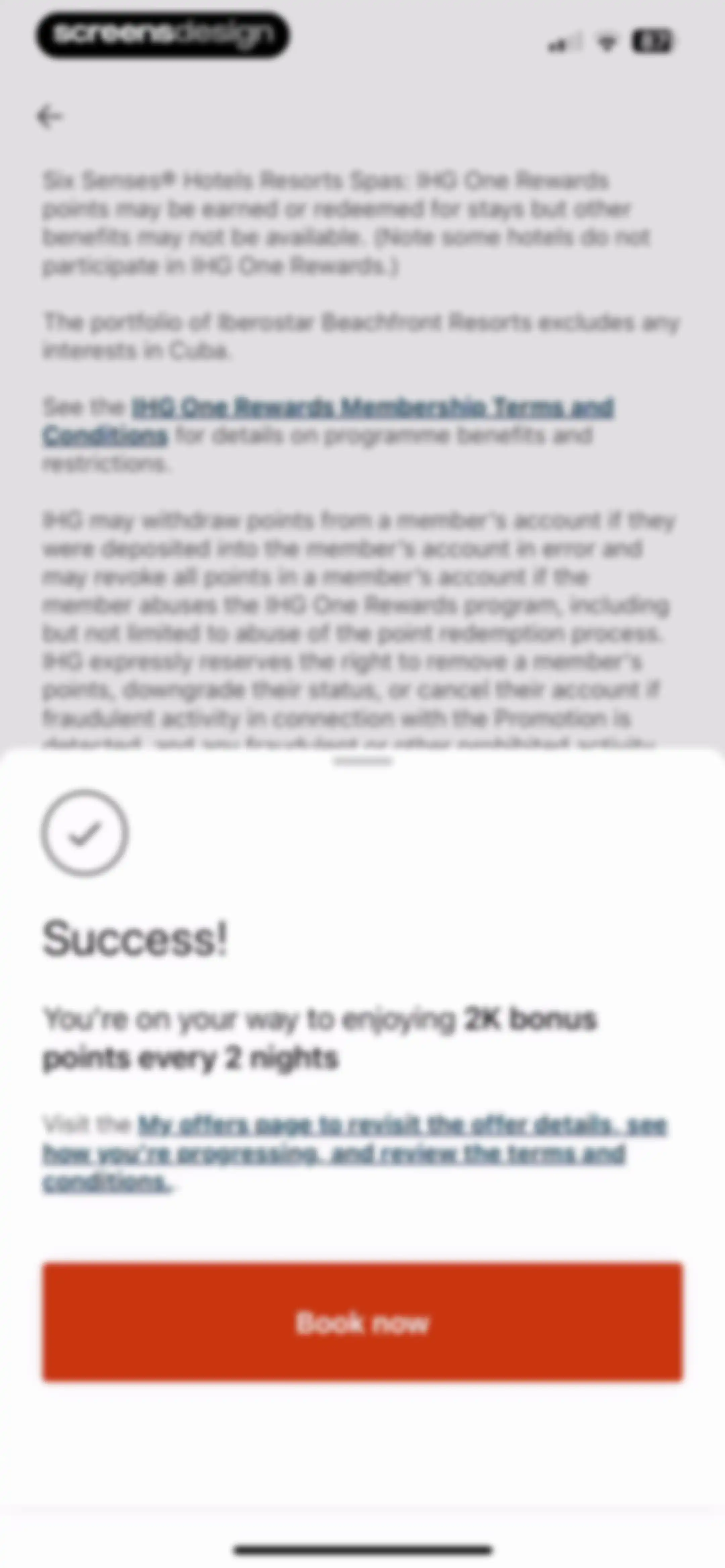 IHG One Rewards: Book Hotels screen 38