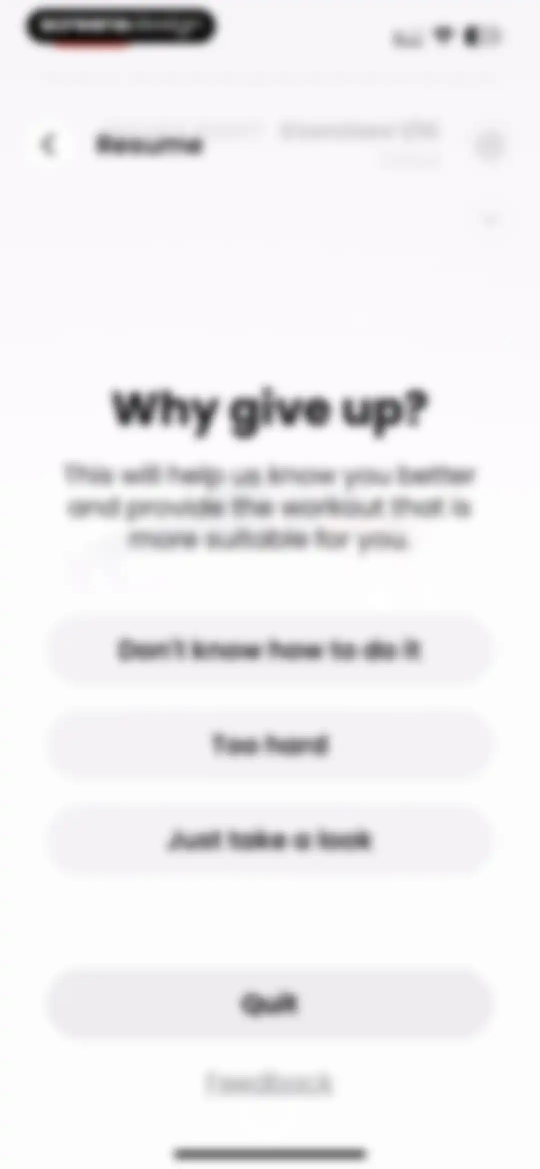 Lose Weight for Women at Home screen 131