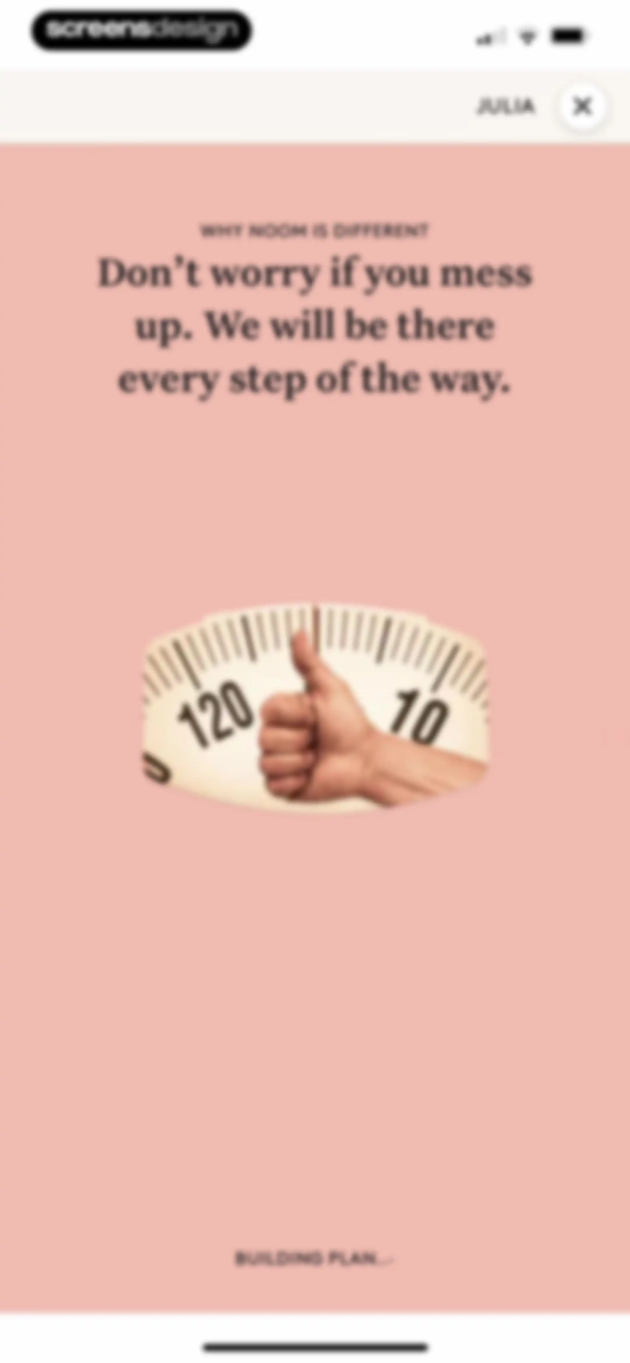 Noom Weight Loss, Food Tracker screen 67