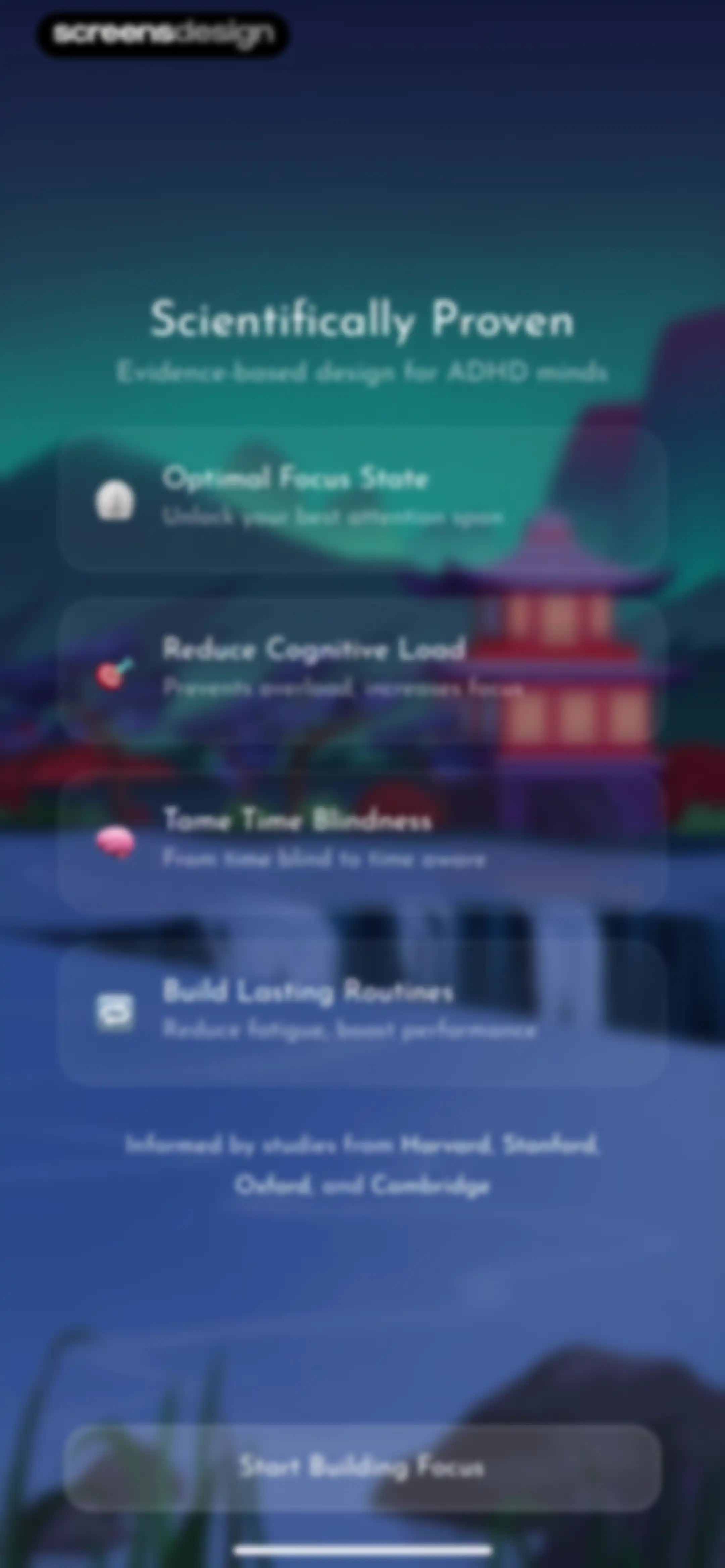 Bento: Calm Focus Timer screen 2