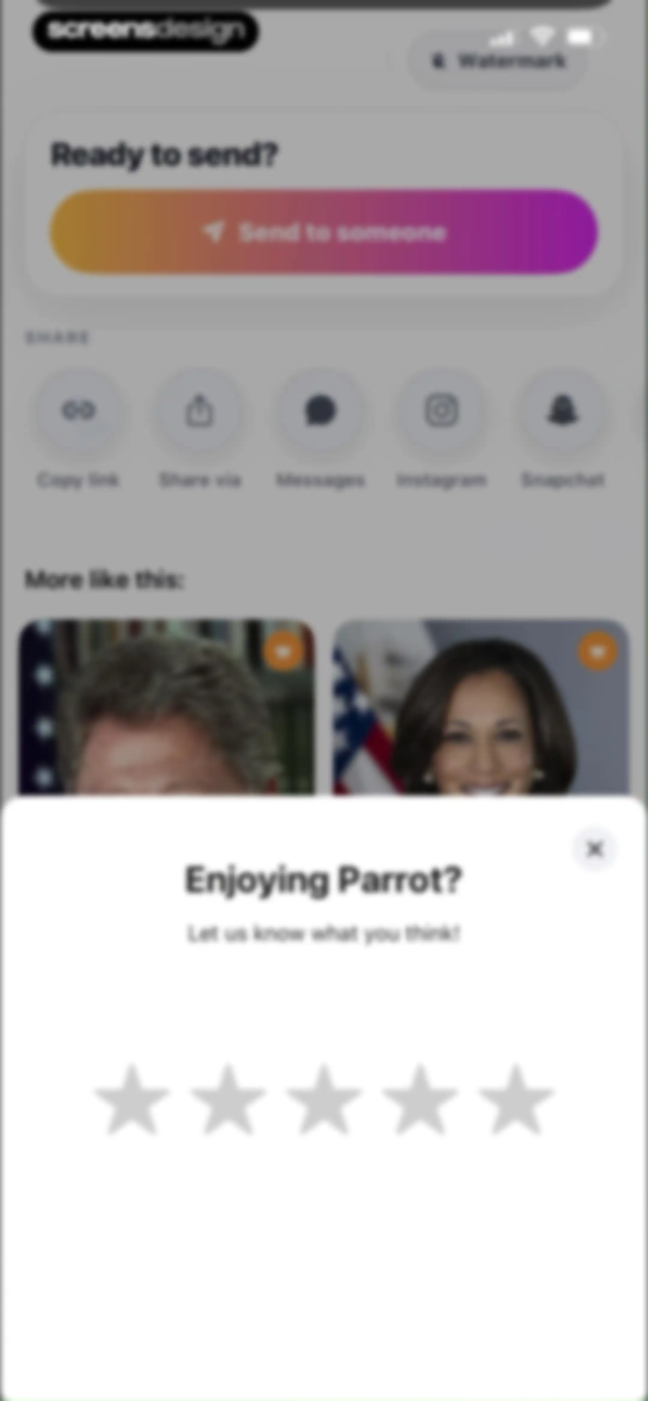 Parrot: Voice Generator AI App screen 34