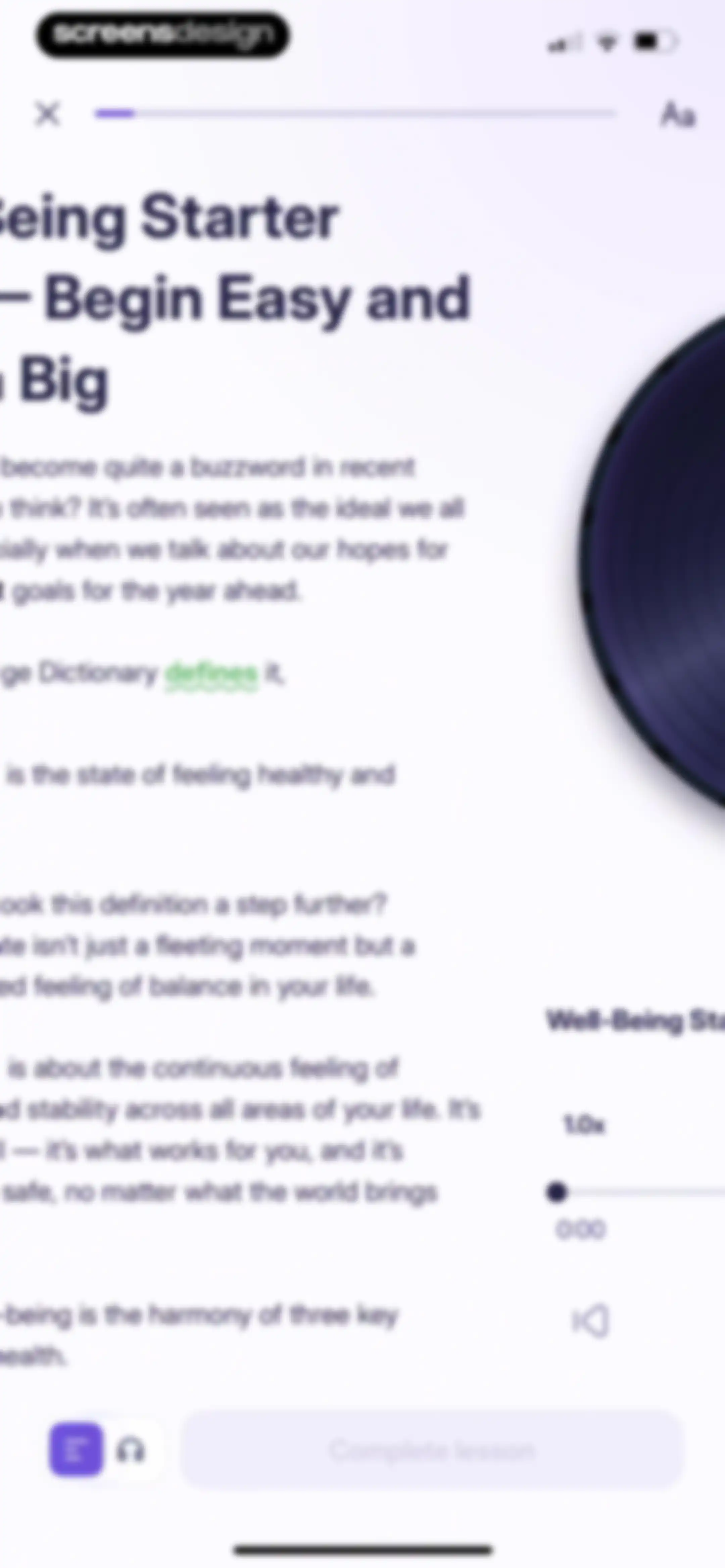 Liven: Discover yourself screen 77
