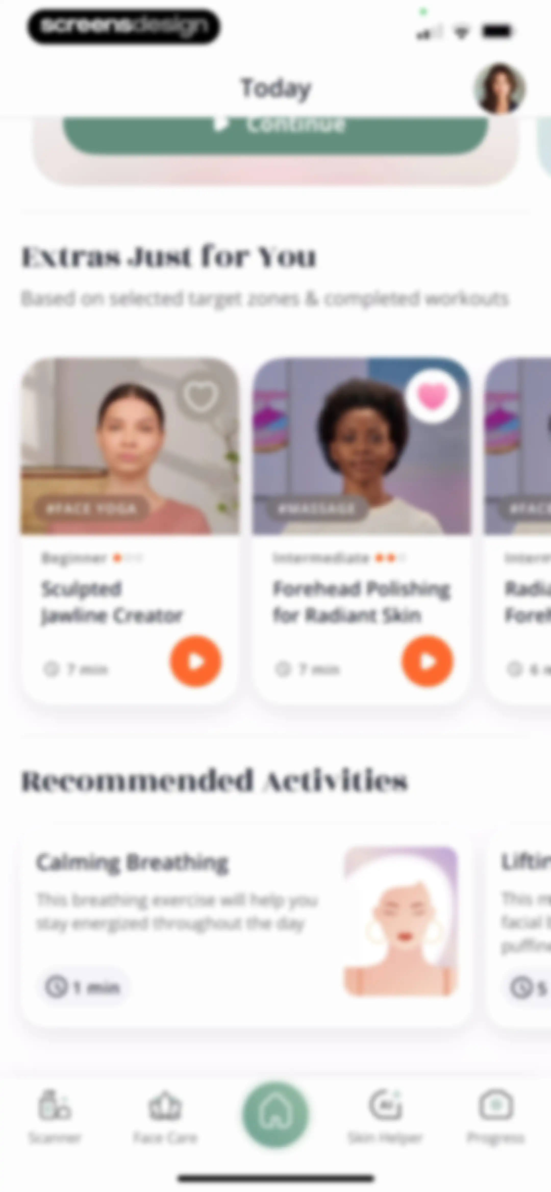 Luvly: Face Yoga Exercises screen 86