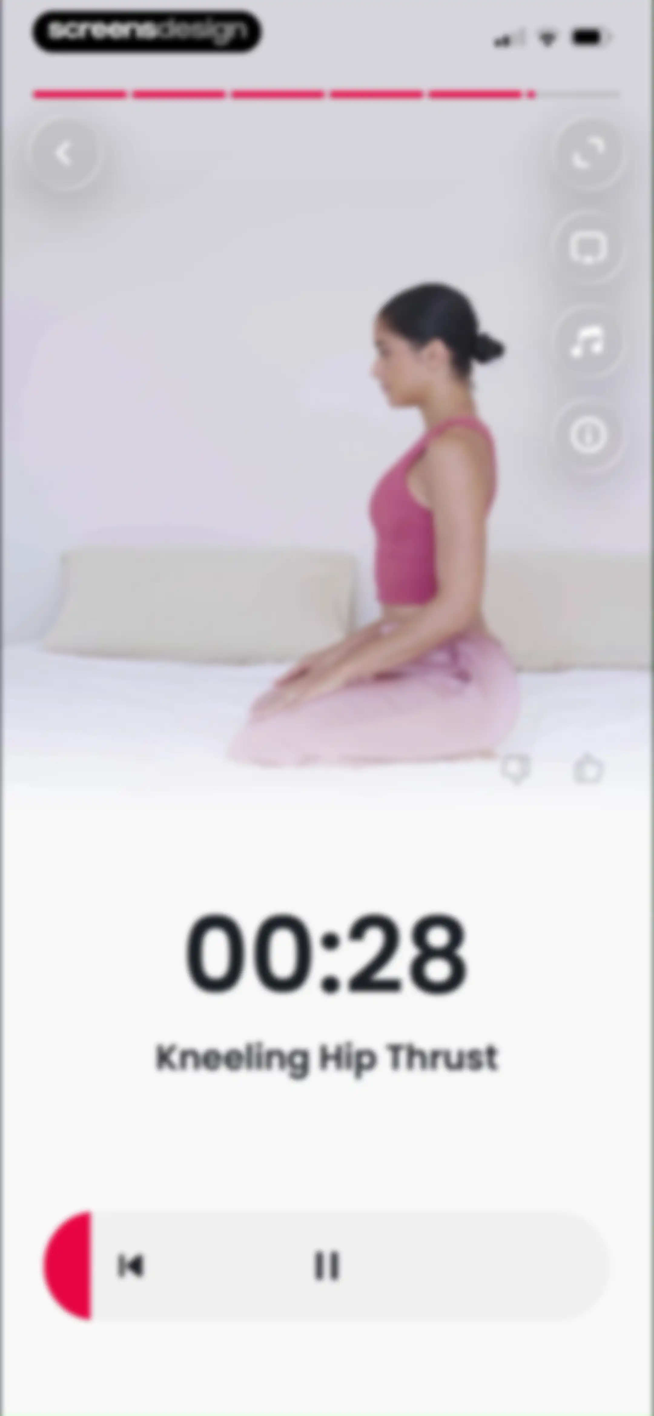 ChillFit: Home Workout Planner screen 80