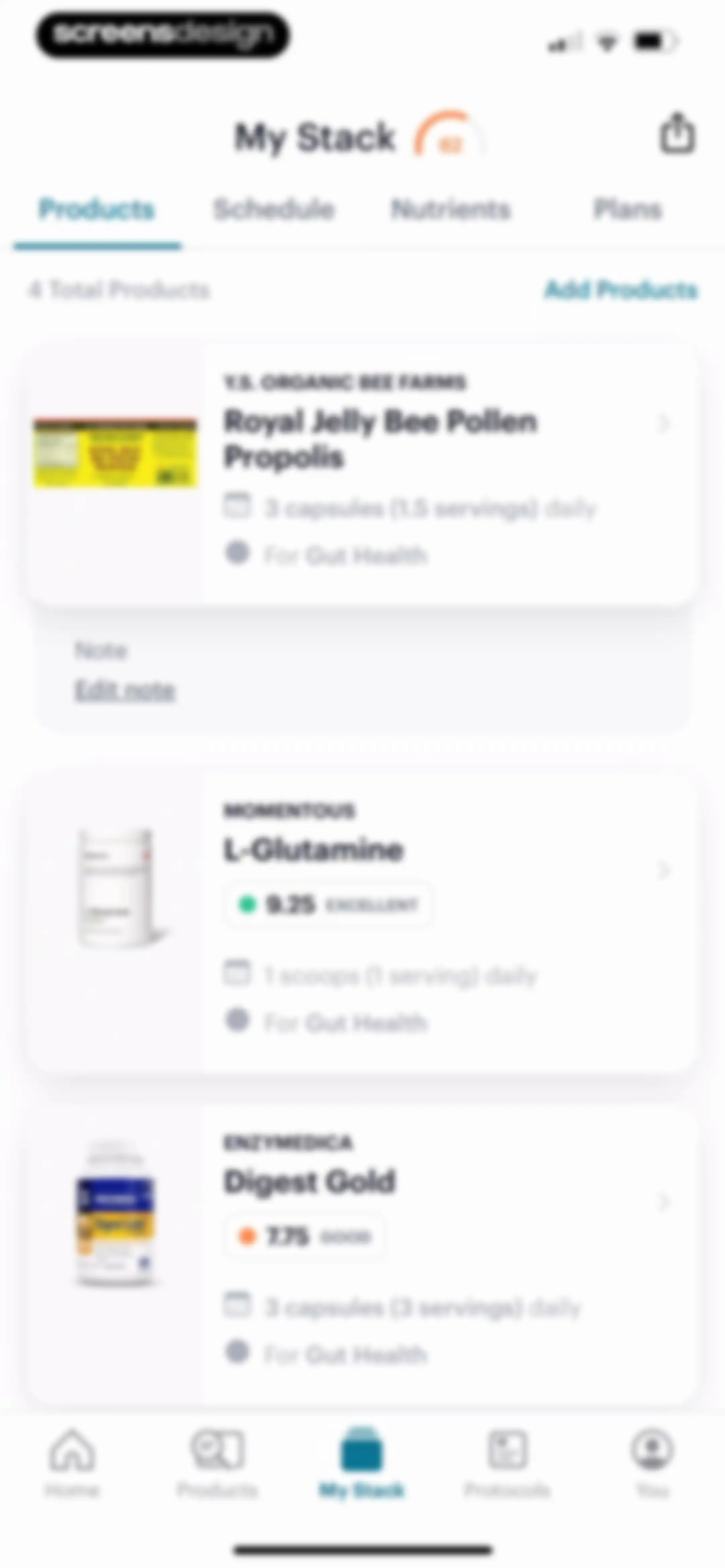 SuppCo: Supplement Scanner screen 156