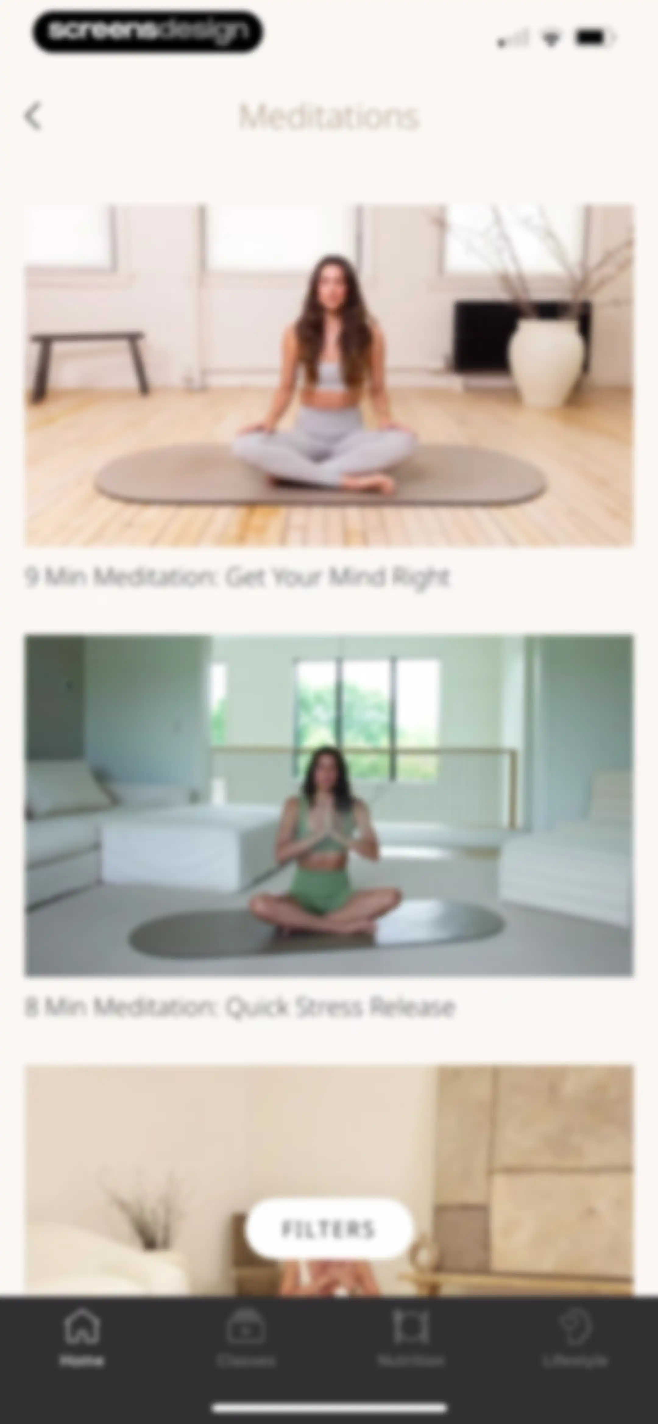 MWH: Fitness + Wellness screen 75