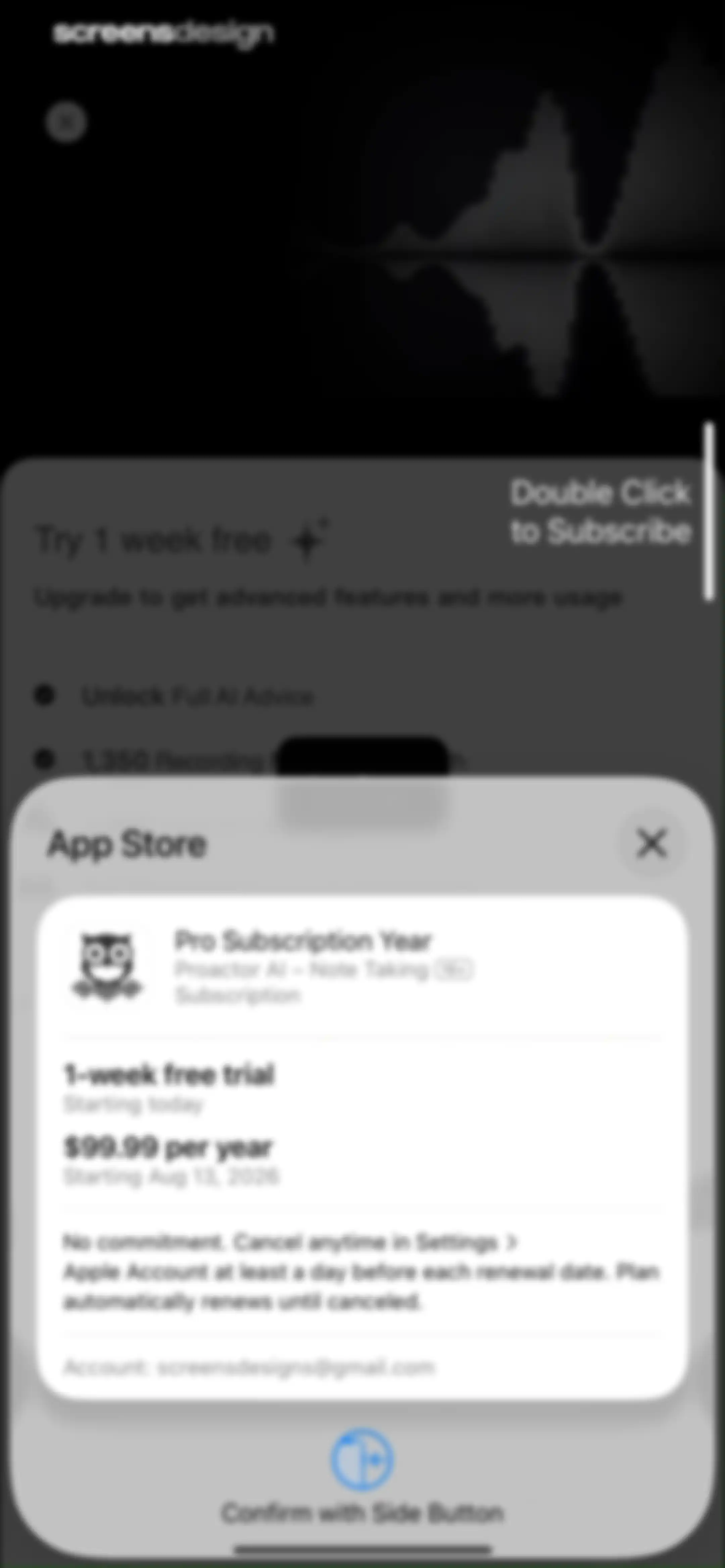 Proactor AI – Note Taking screen 11