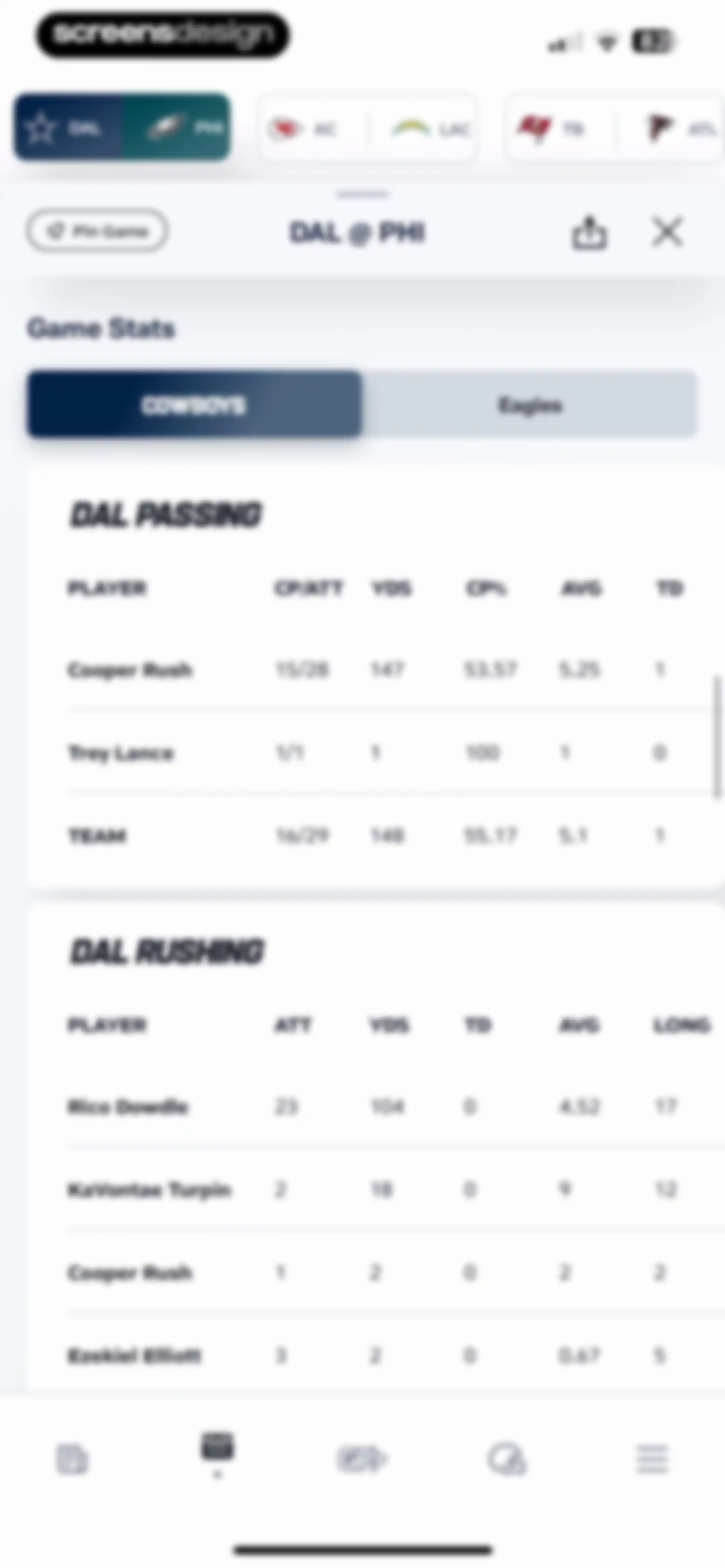 NFL screen 83