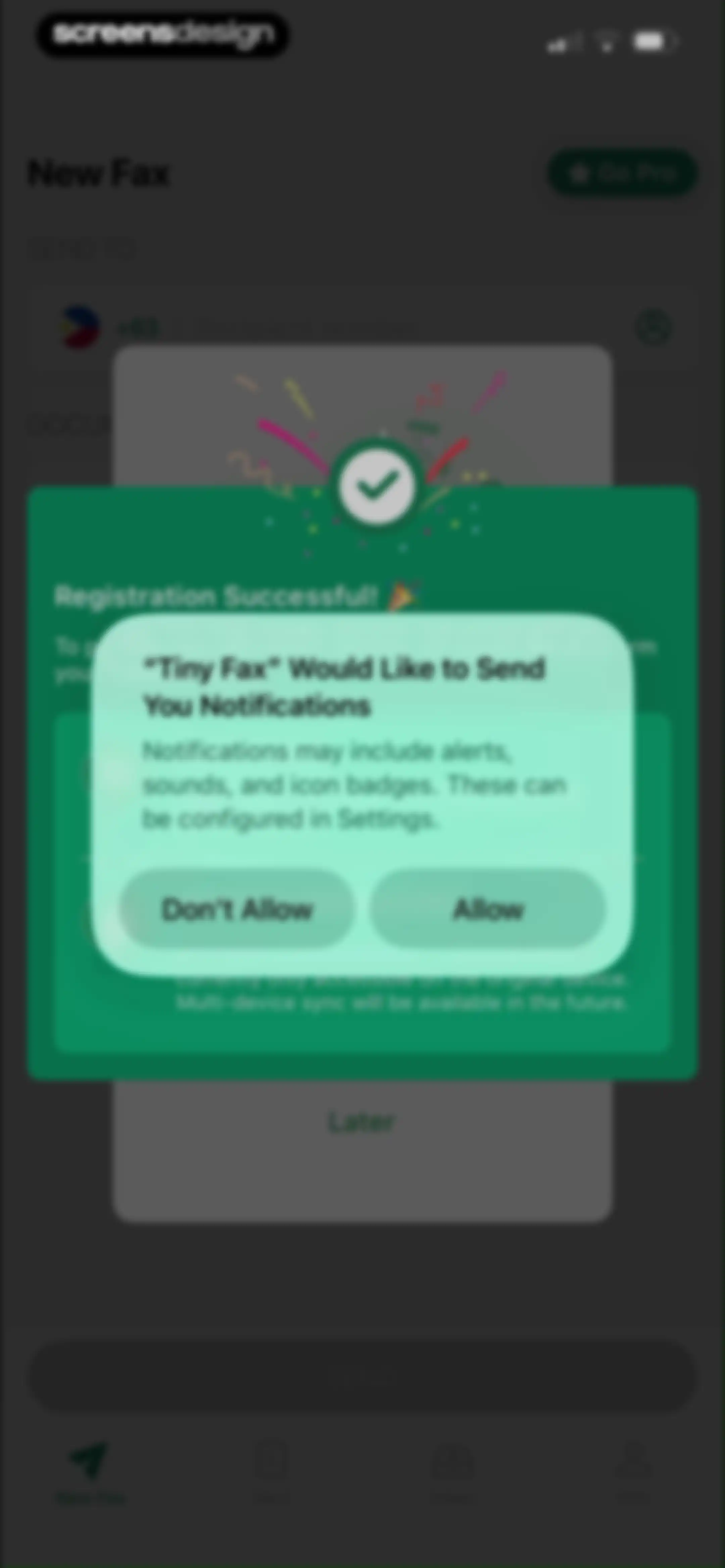 Tiny Fax: Send Fax From iPhone screen 8