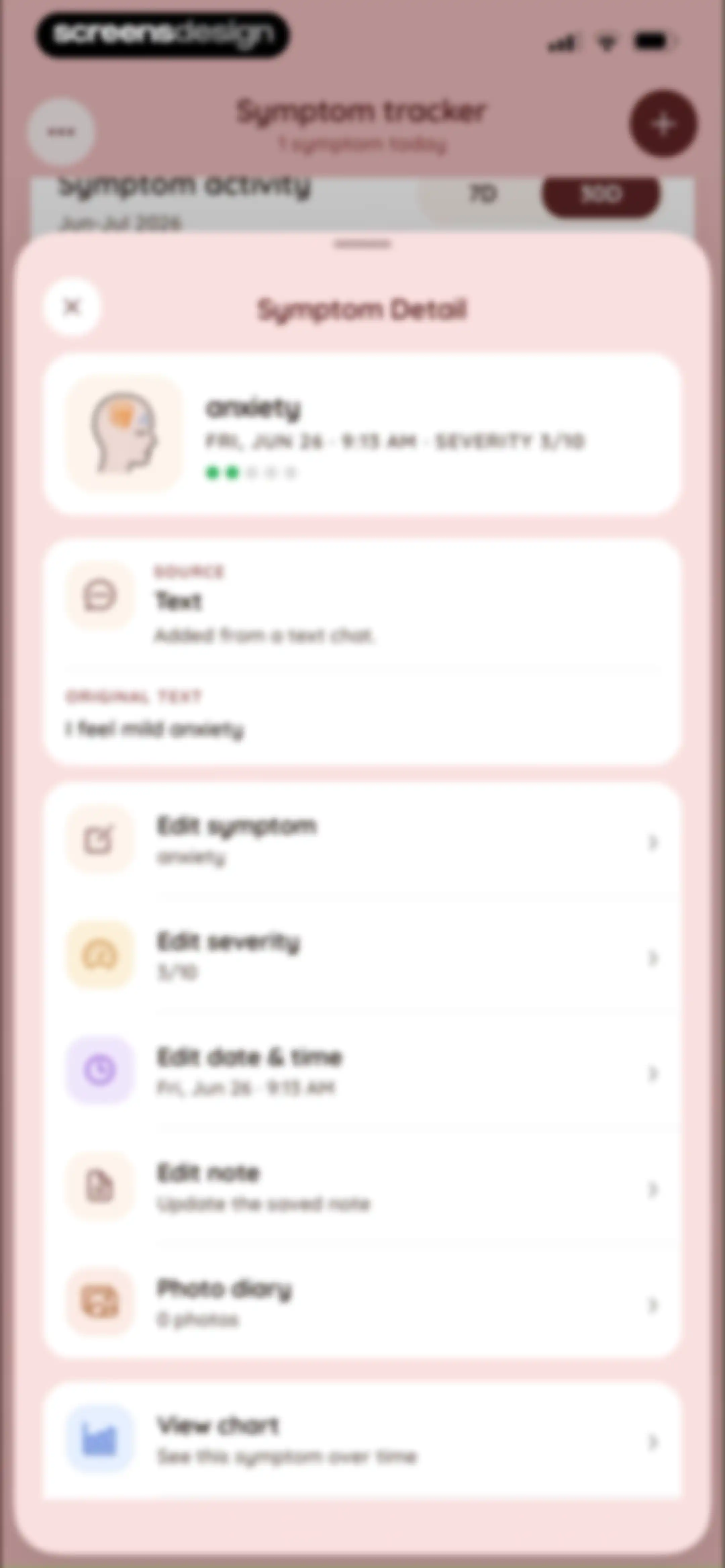 Juno: Chronic Illness Support screen 163