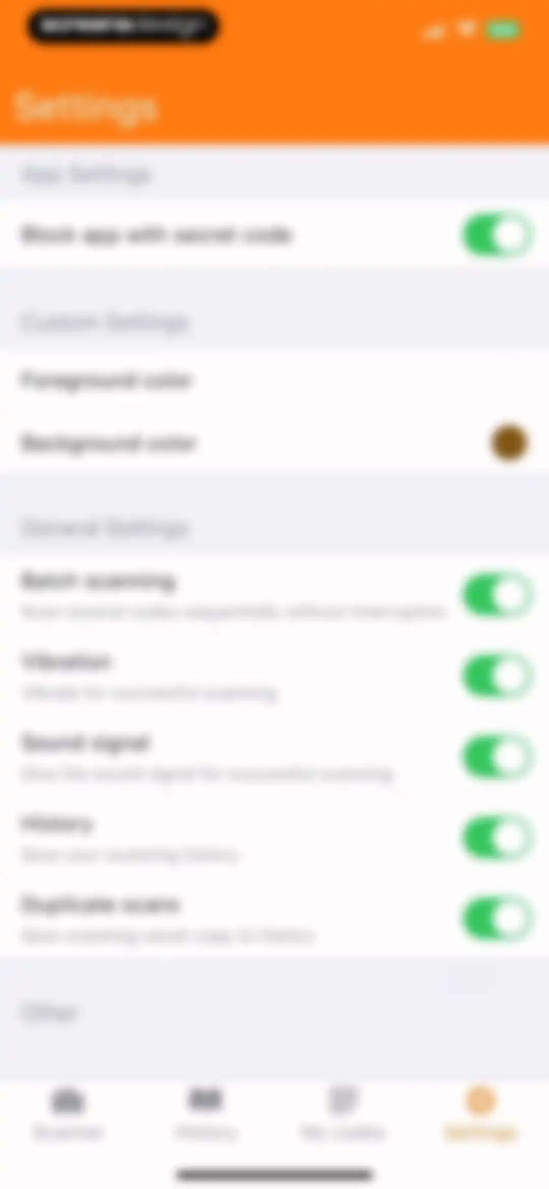 PRO QR Code Scanner screen 37