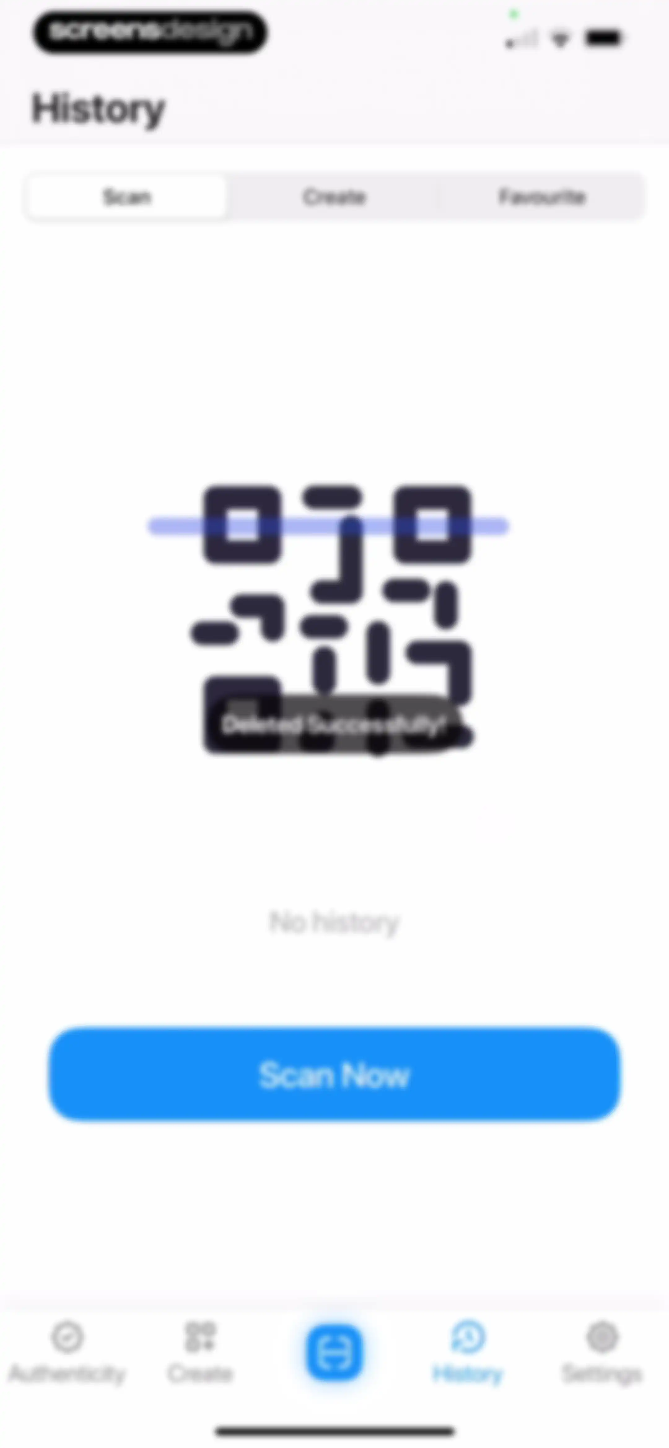 QR Code Reader, Scan Barcode screen 68