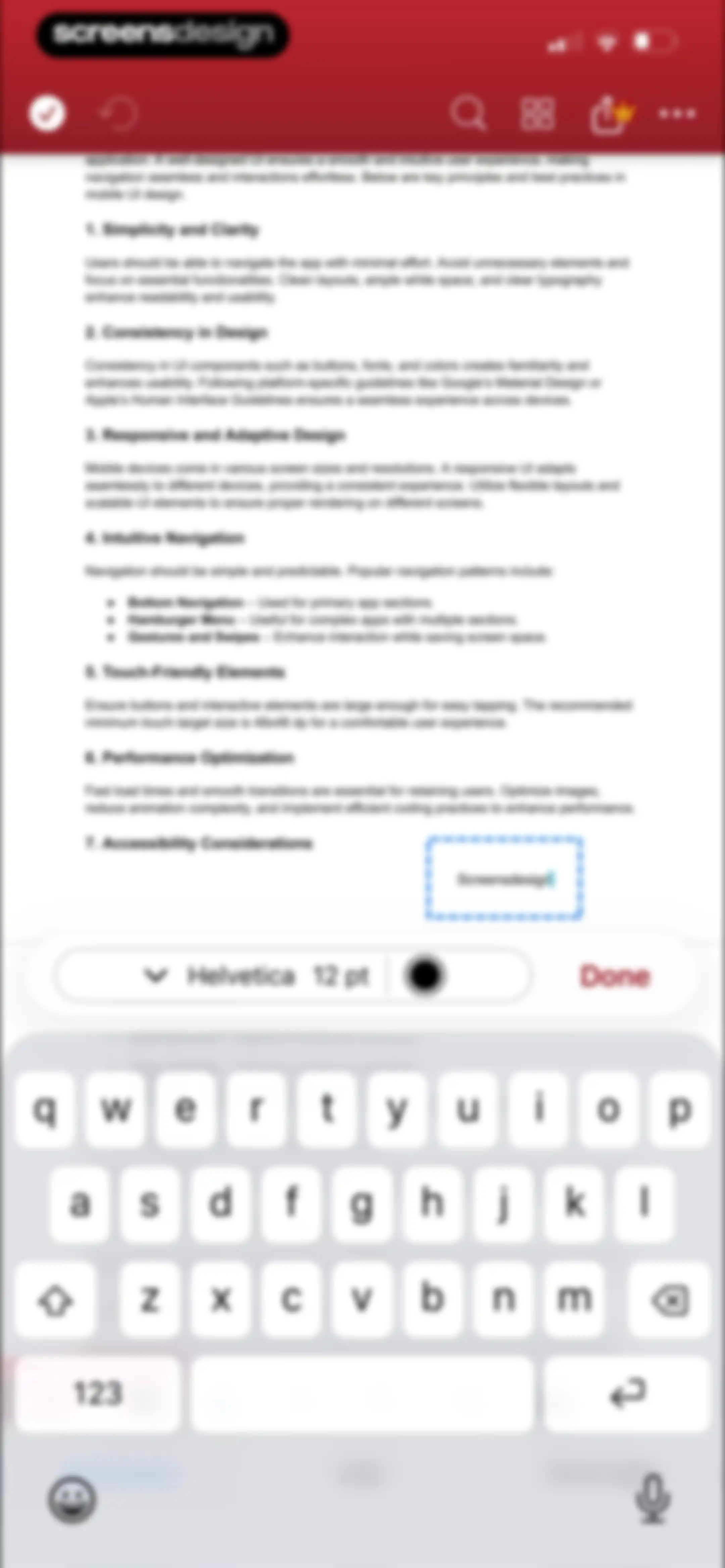 MobiPDF・PDF Text Editor・Reader screen 21