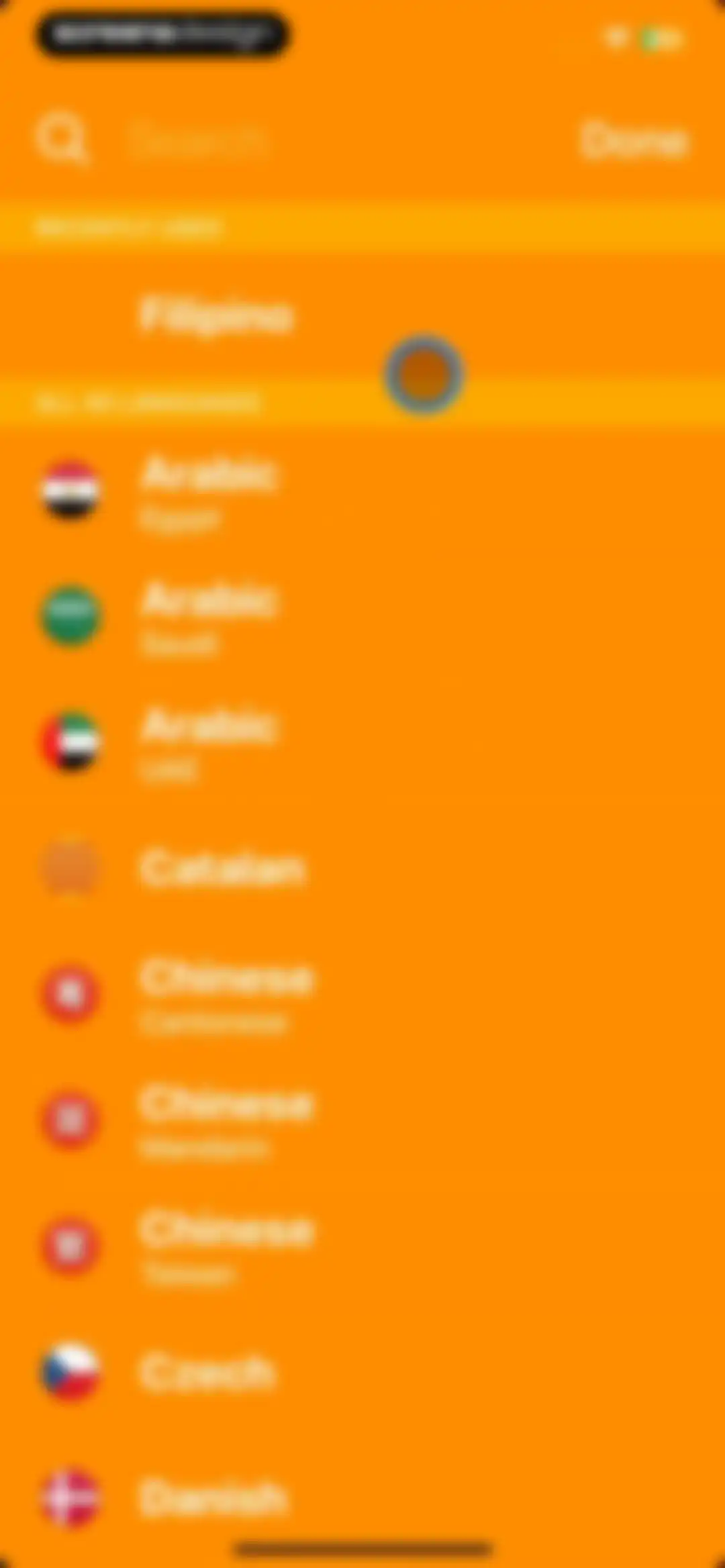 iTranslate Converse screen 7