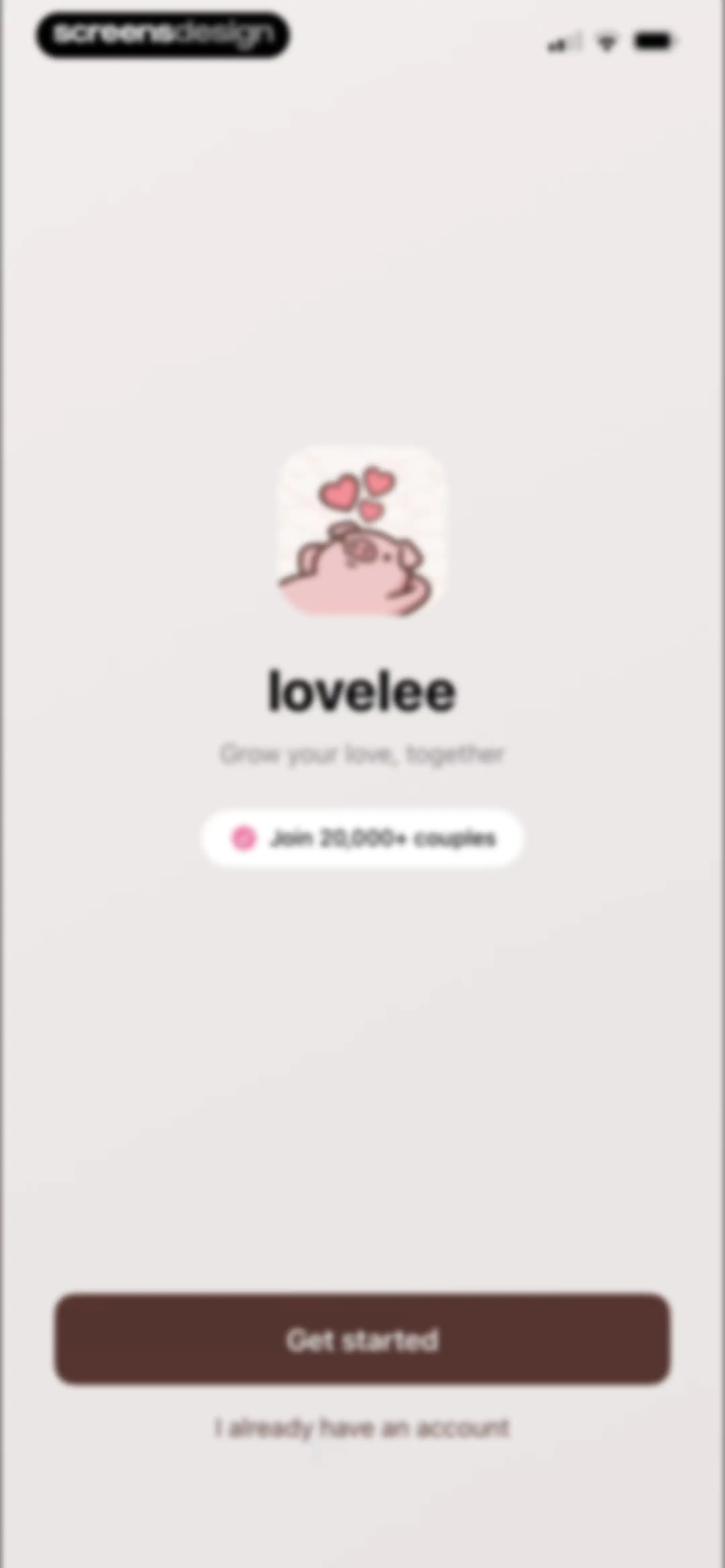 lovelee couples: love note app screen 11