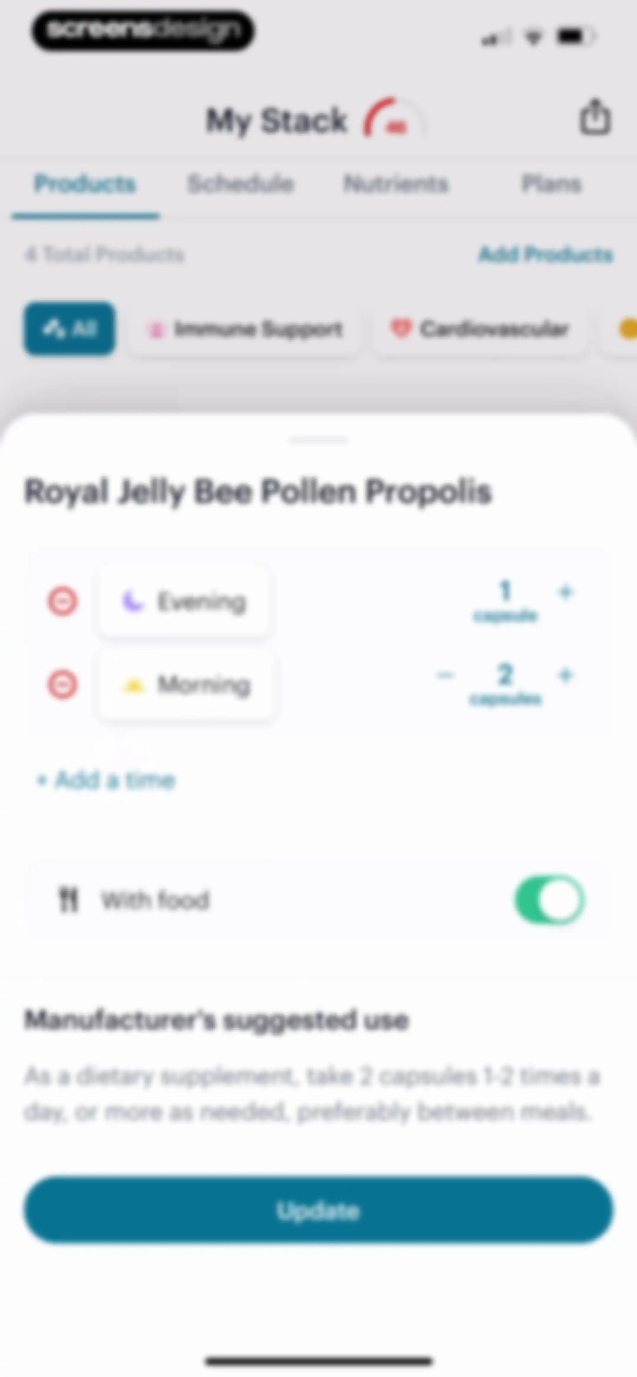 SuppCo: Supplement Scanner screen 89