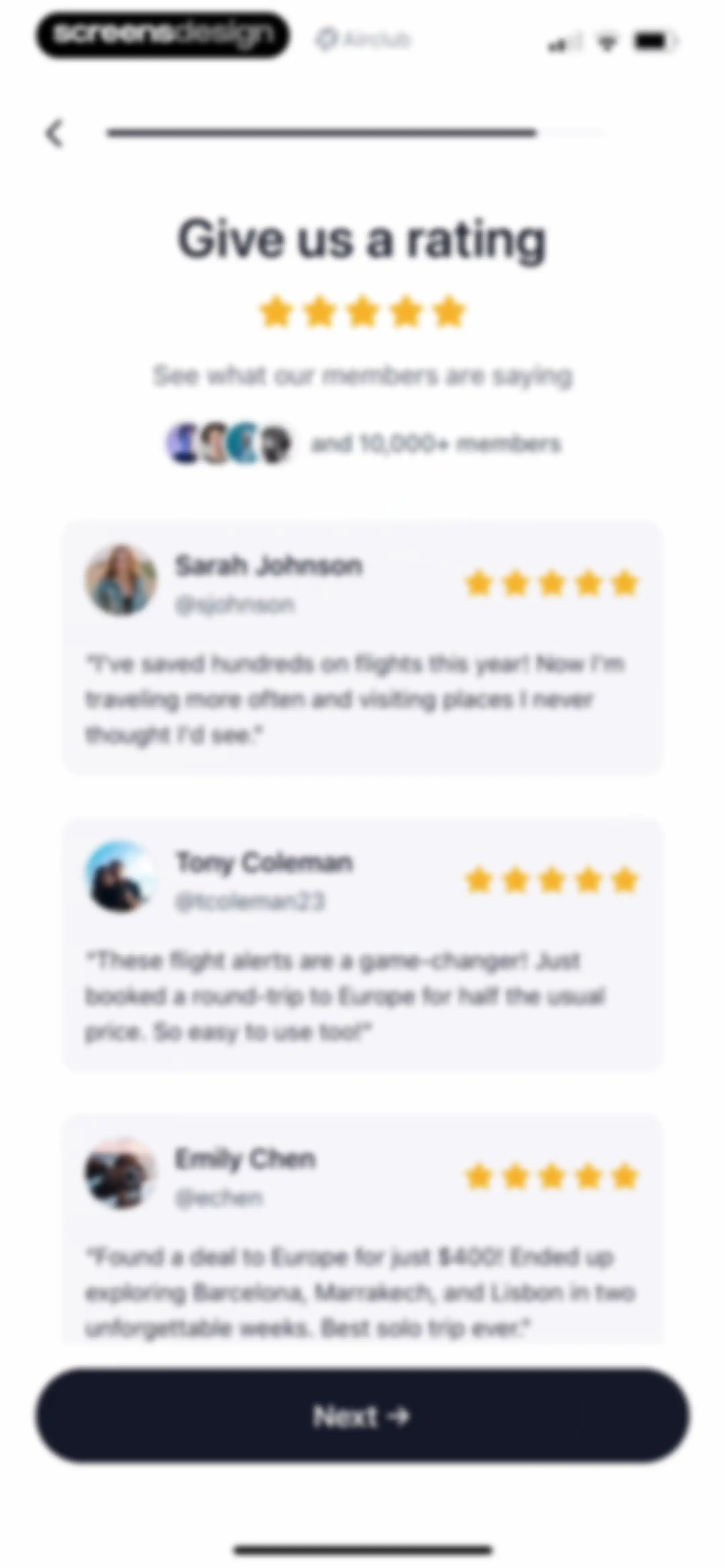 Airclub - Flight Deals screen 41