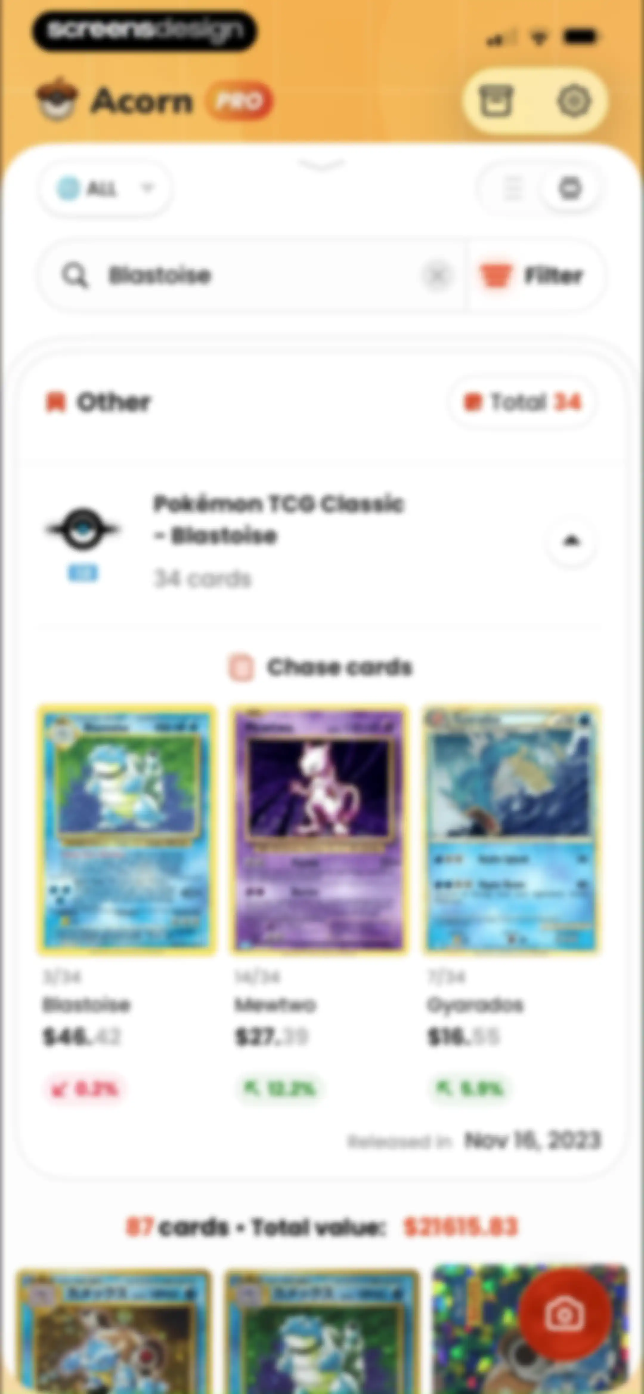 Acorn TCG ‒ Card Scanner App screen 55