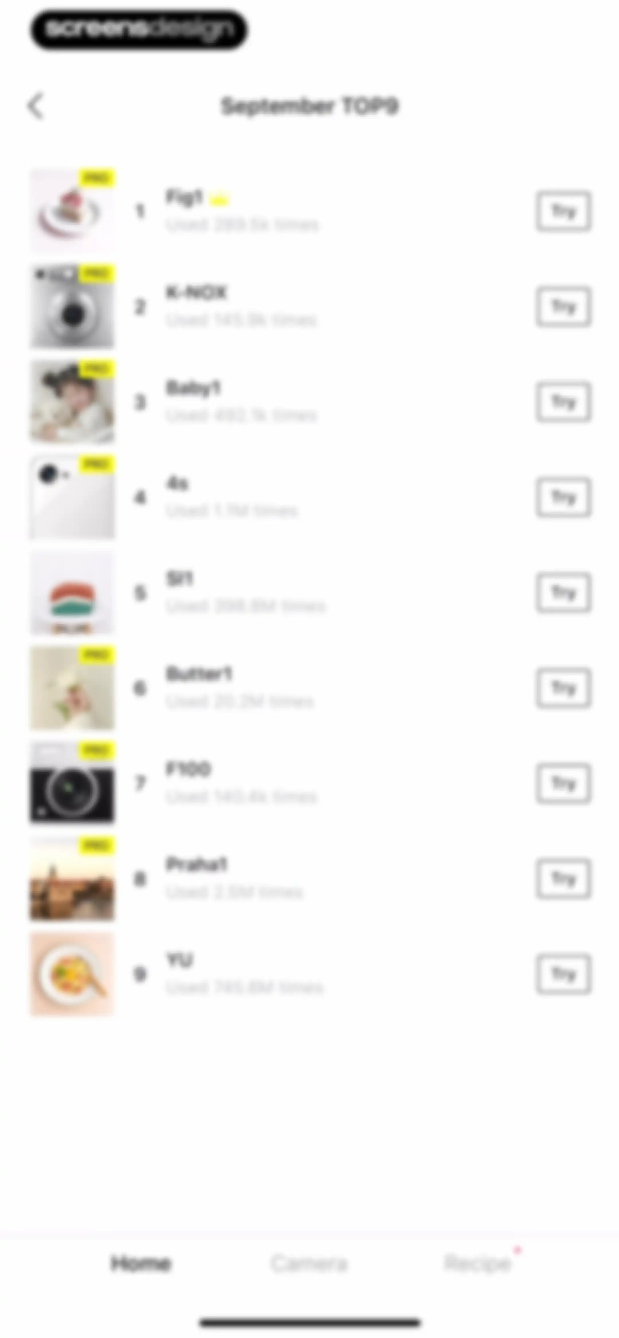Foodie - Filter & Film Camera screen 85