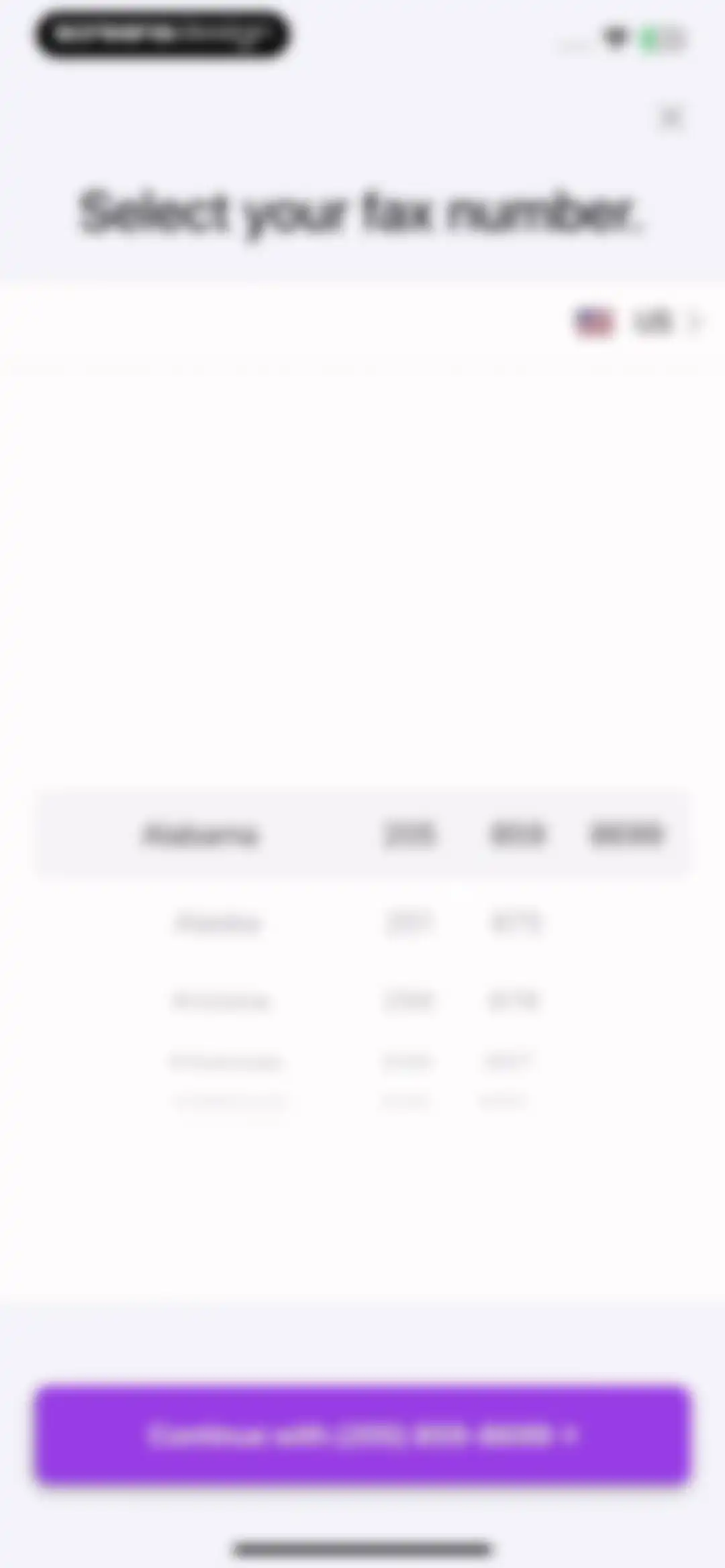 iFax App Send Fax From iPhone screen 3