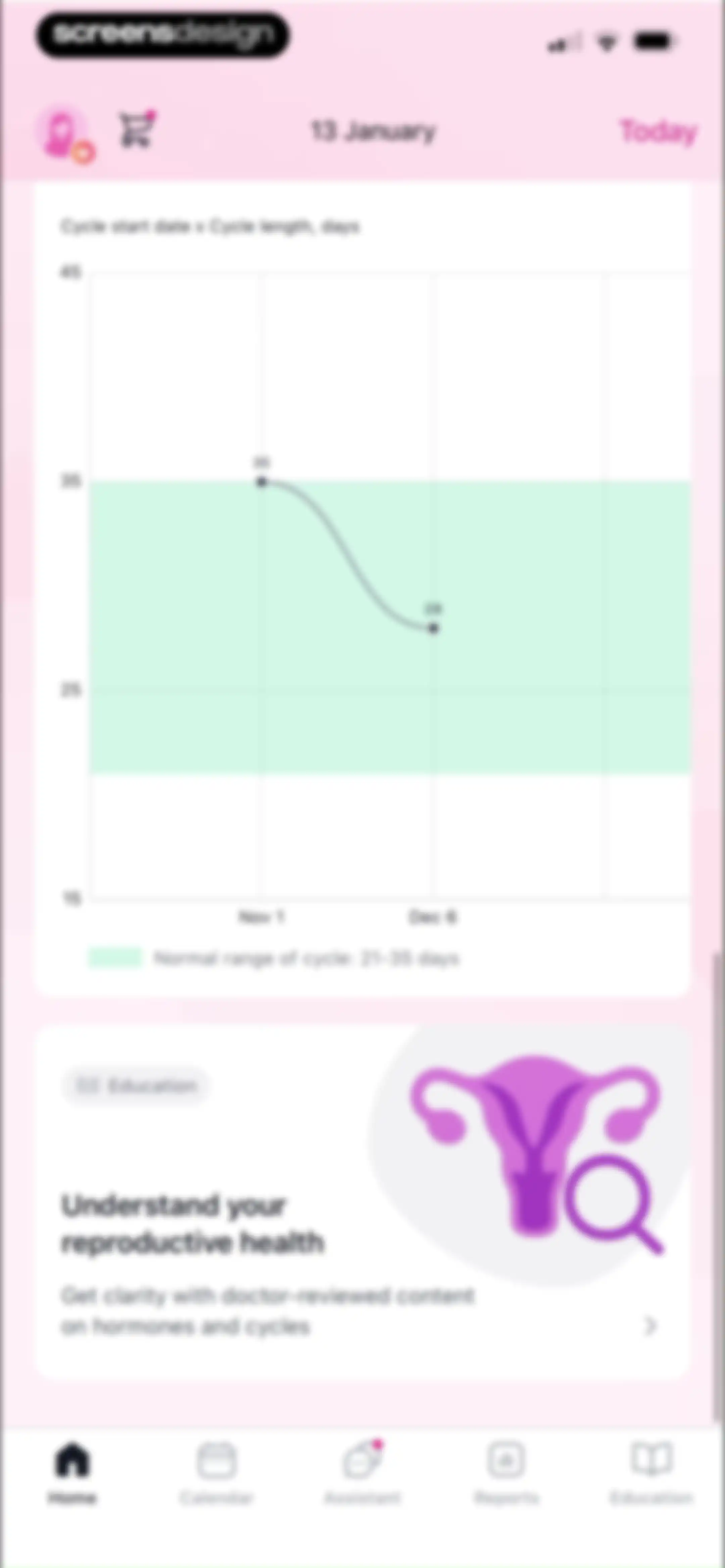 Pregmate Ovulation Tracker screen 88