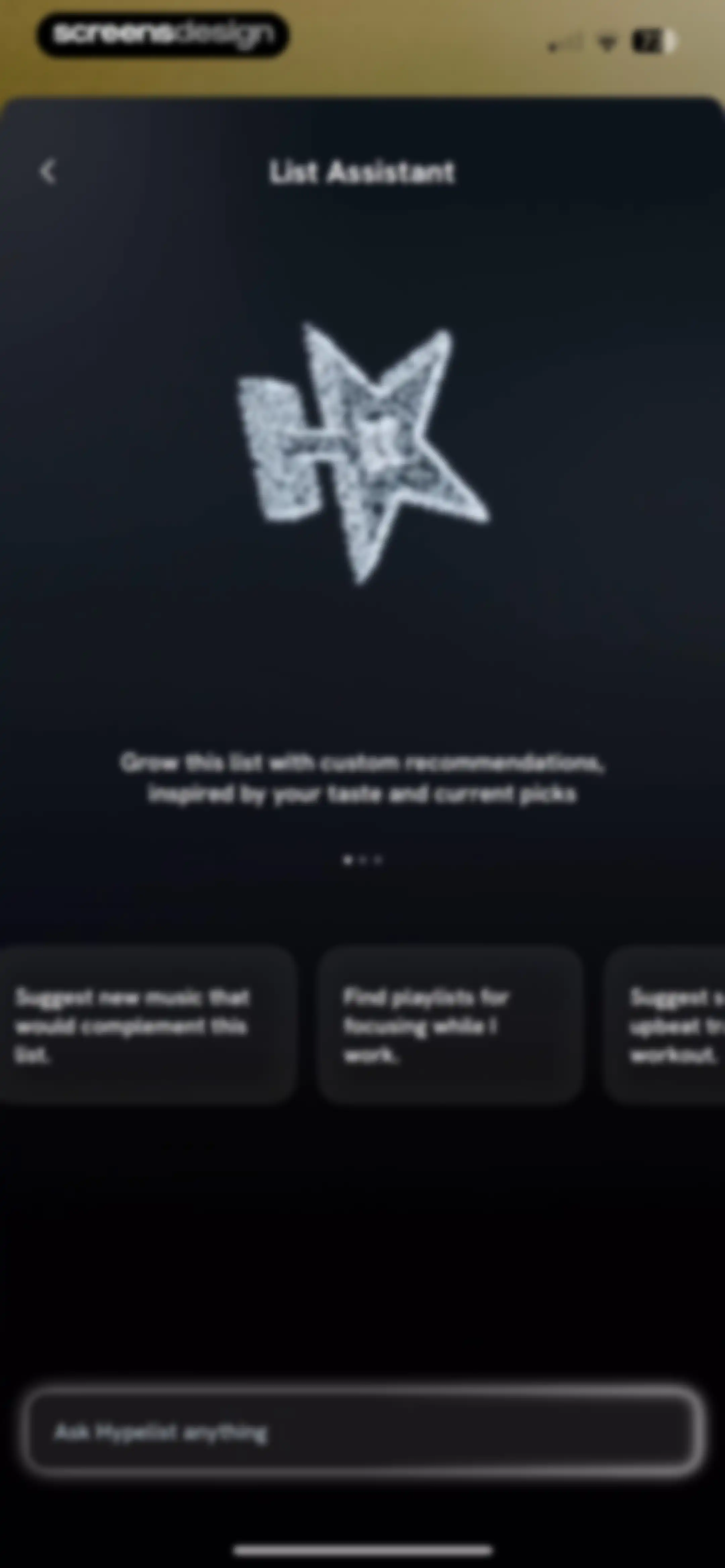 Hypelist: Create & Share Lists screen 101