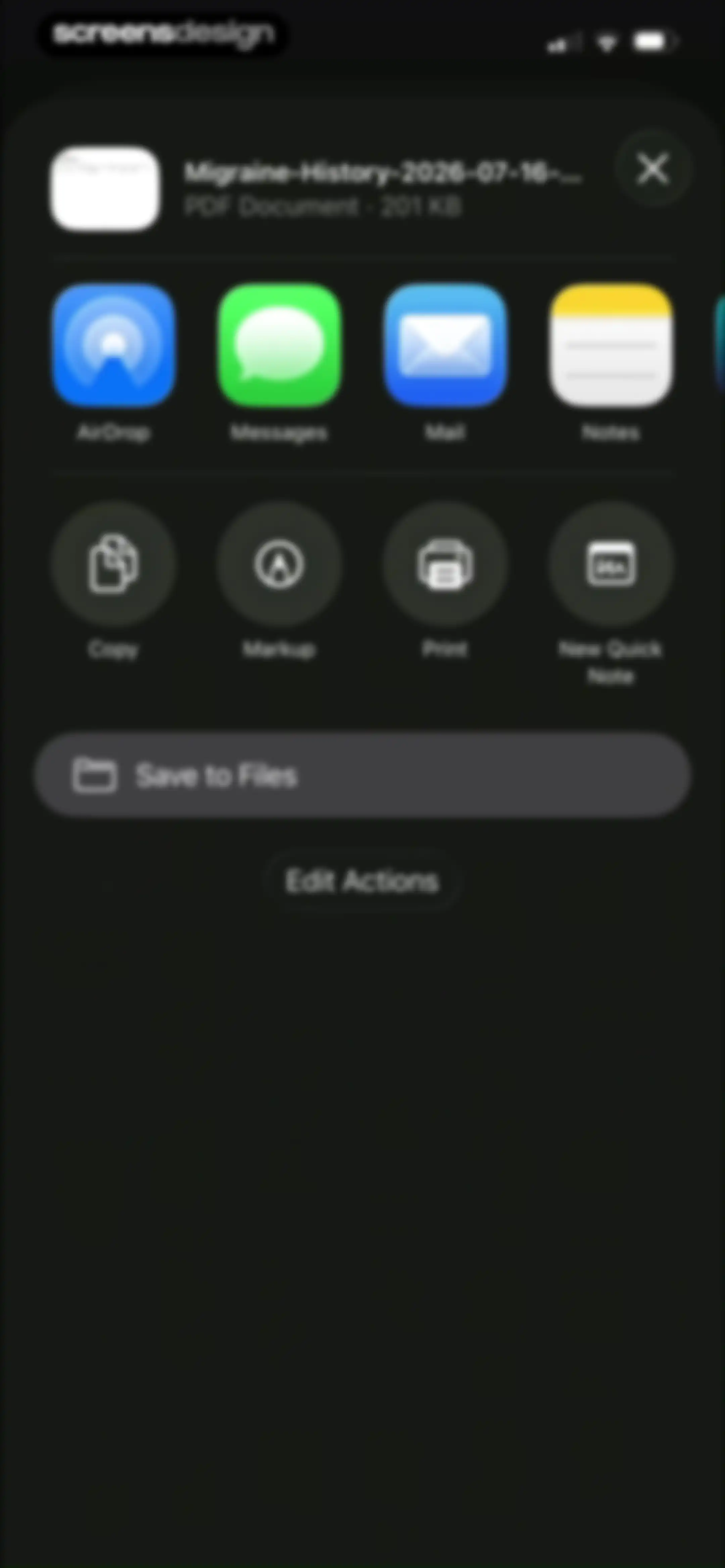 Relief - Migraine Tracker screen 74