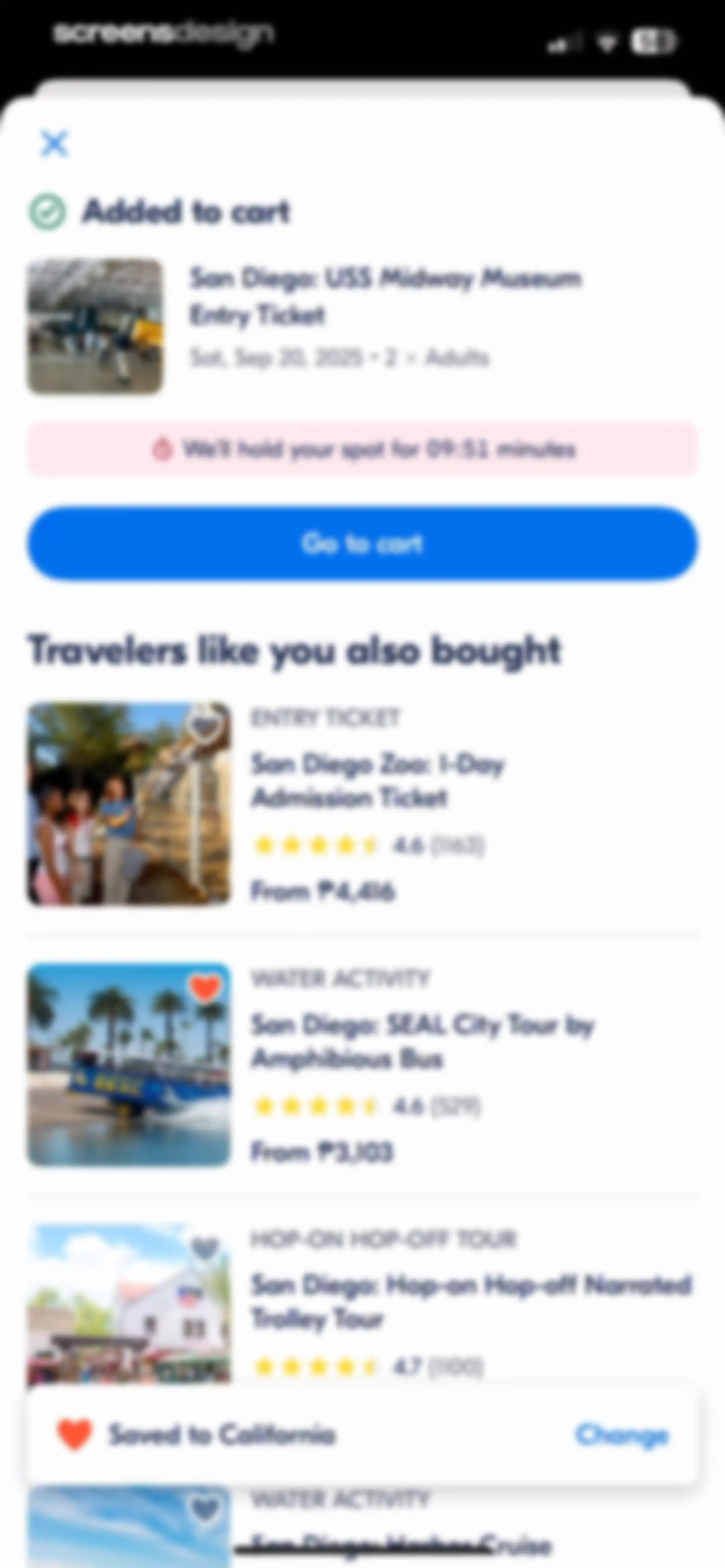 GetYourGuide: Plan & Book screen 52