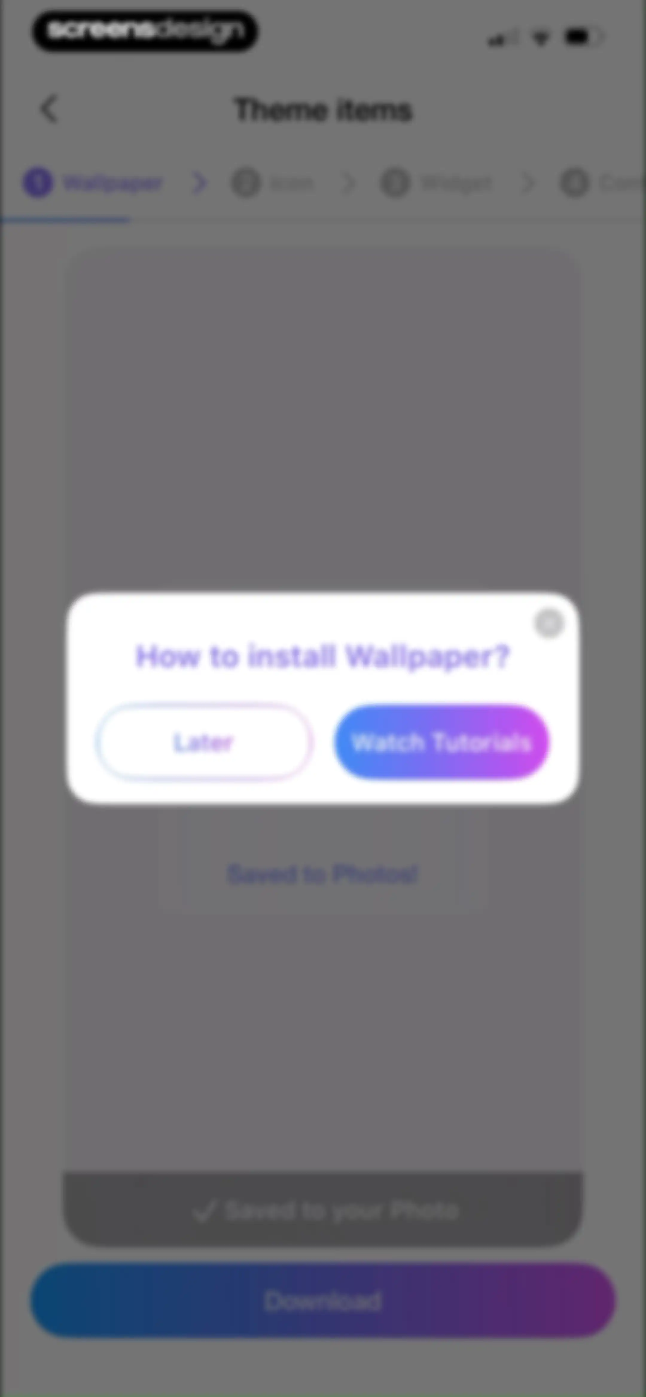 Themie: Wallpapers & Theme screen 22