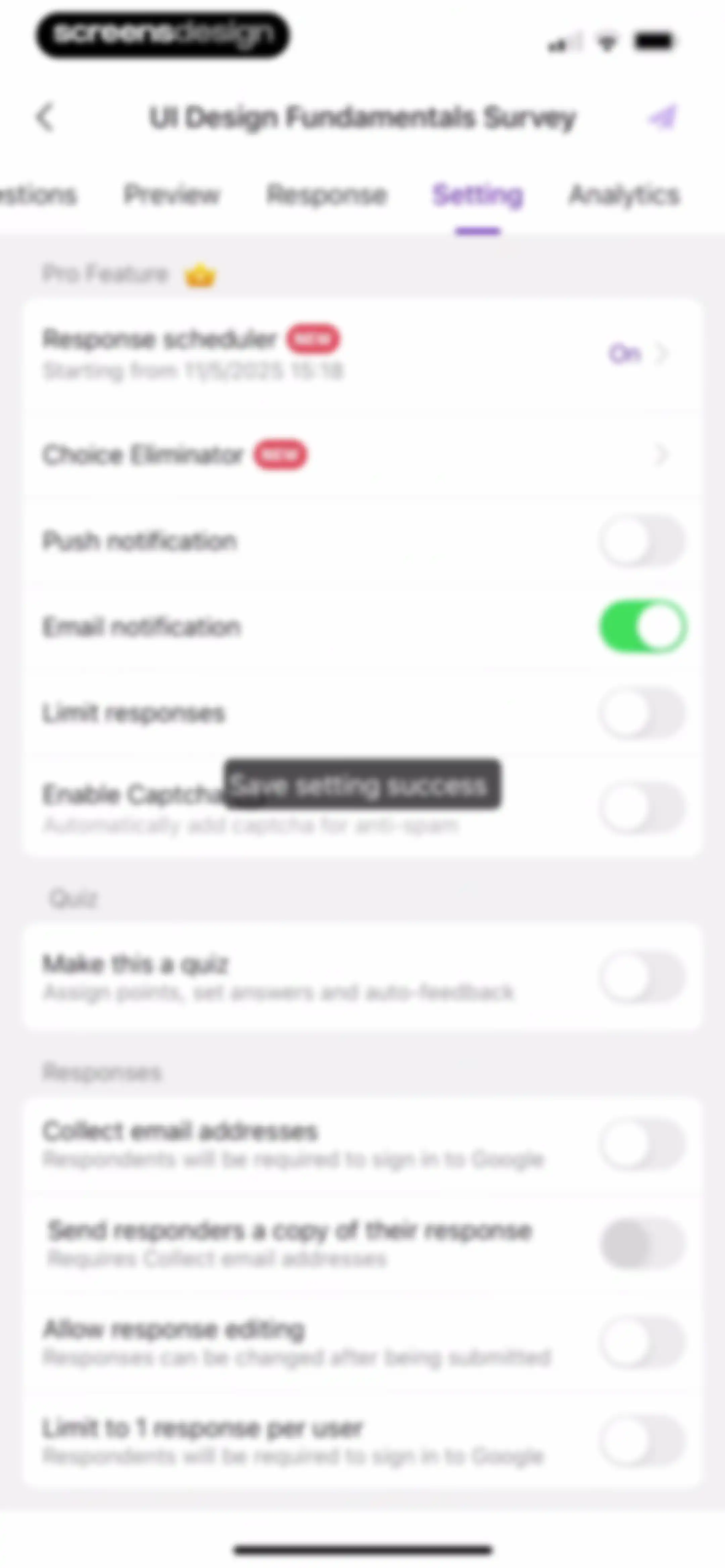 Forms for Google Docs screen 74