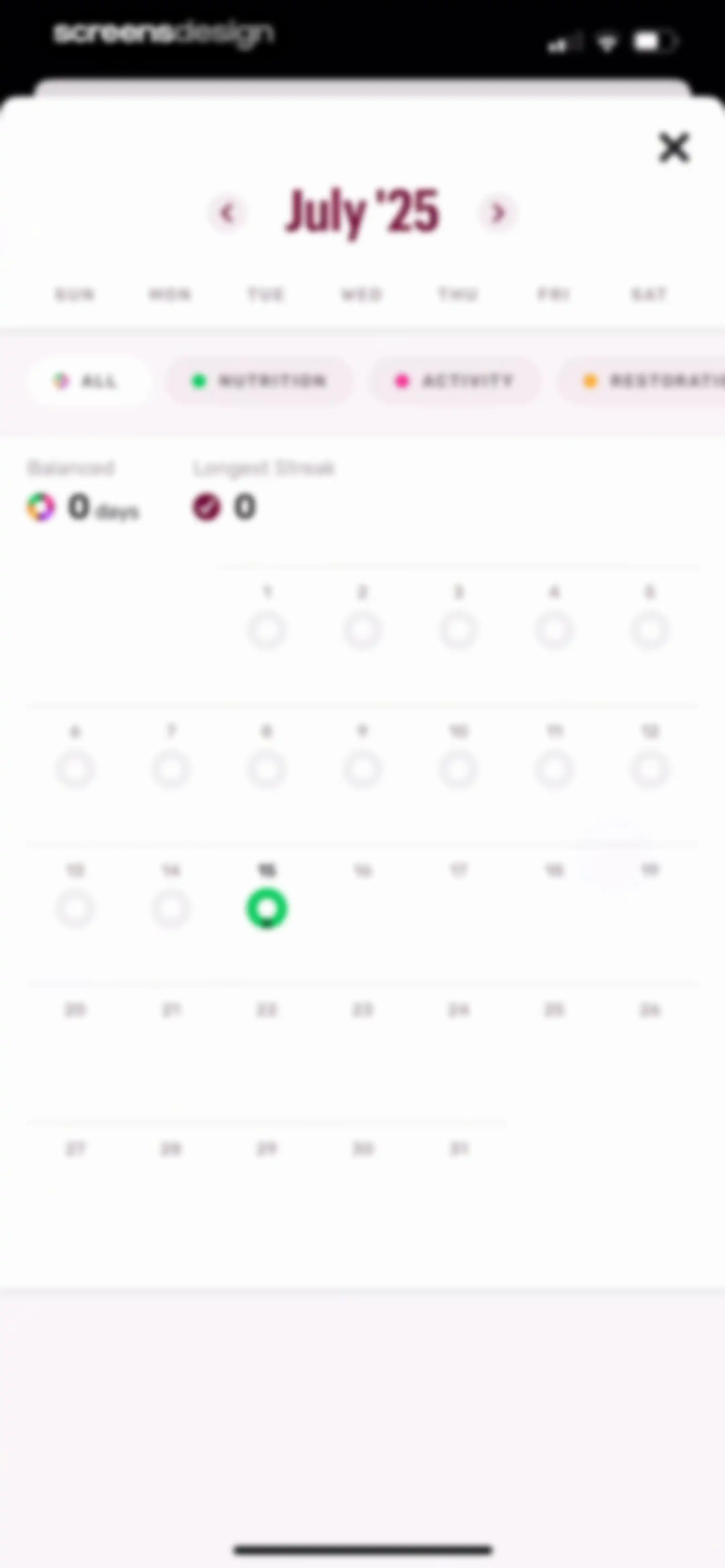 Zero: Fasting & Food Tracker screen 116