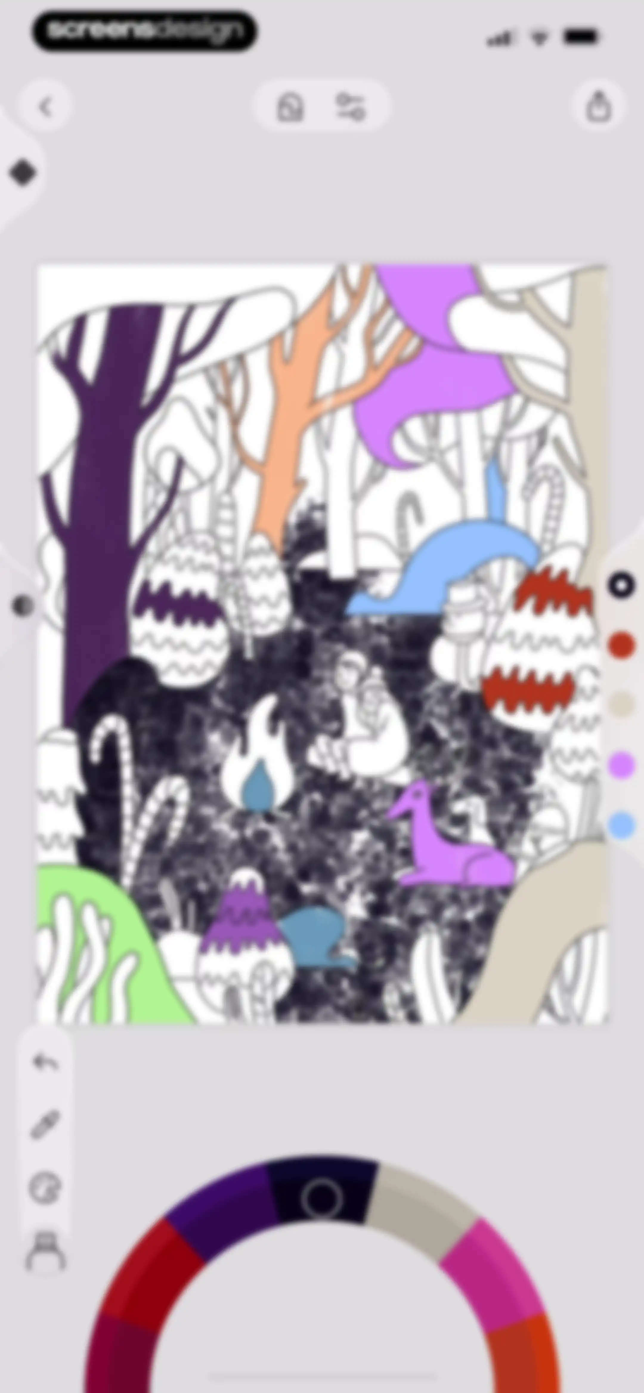 Lake: Coloring Book for Adults screen 46