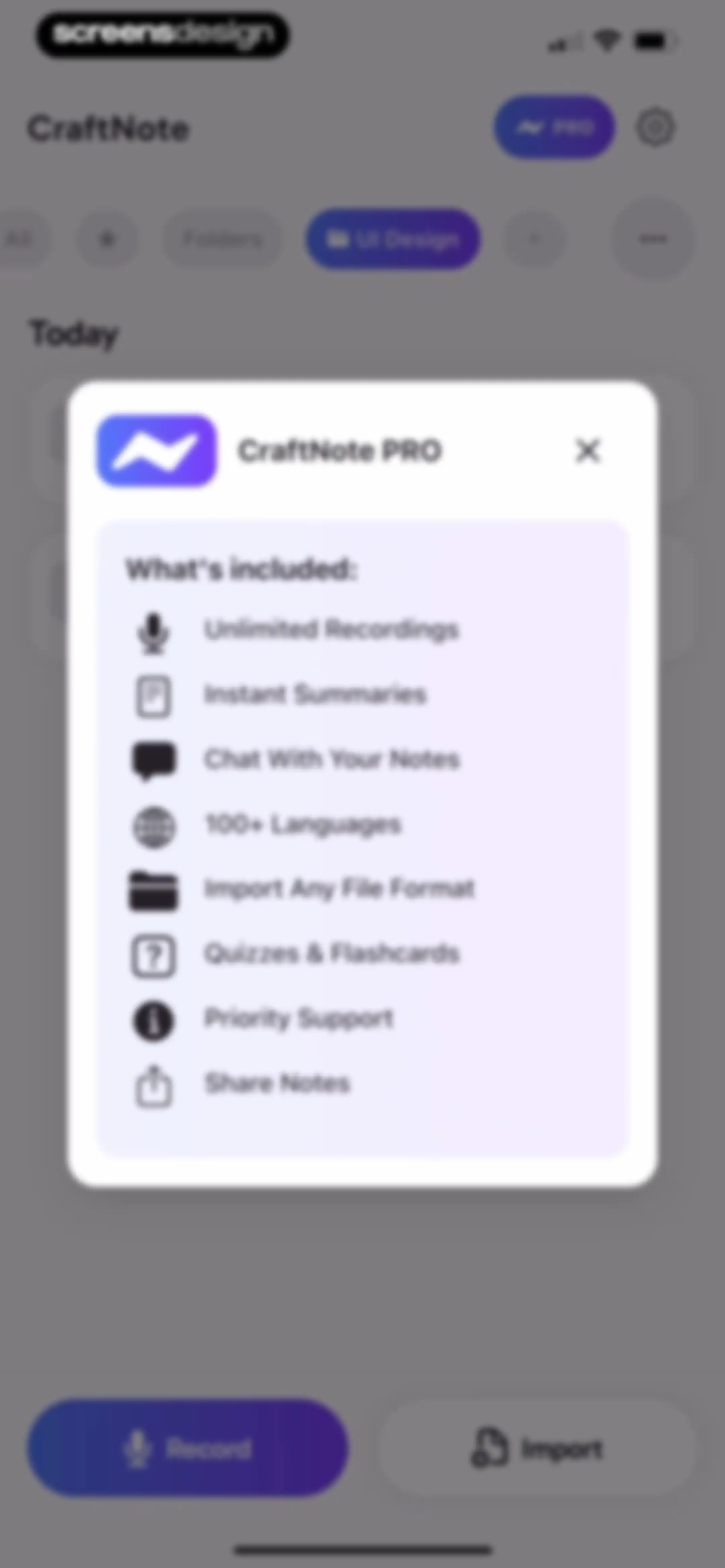 CraftNote: Smart AI Note Taker screen 91