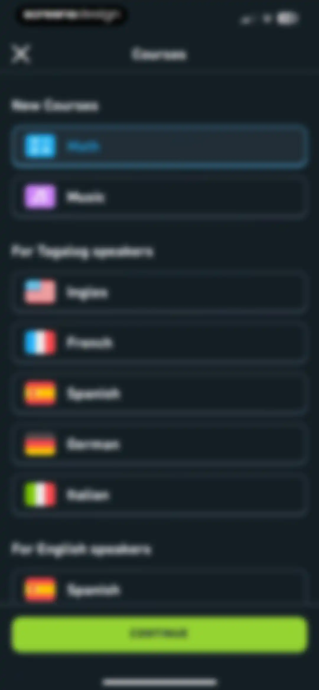 Duolingo: Language Lessons screen 107