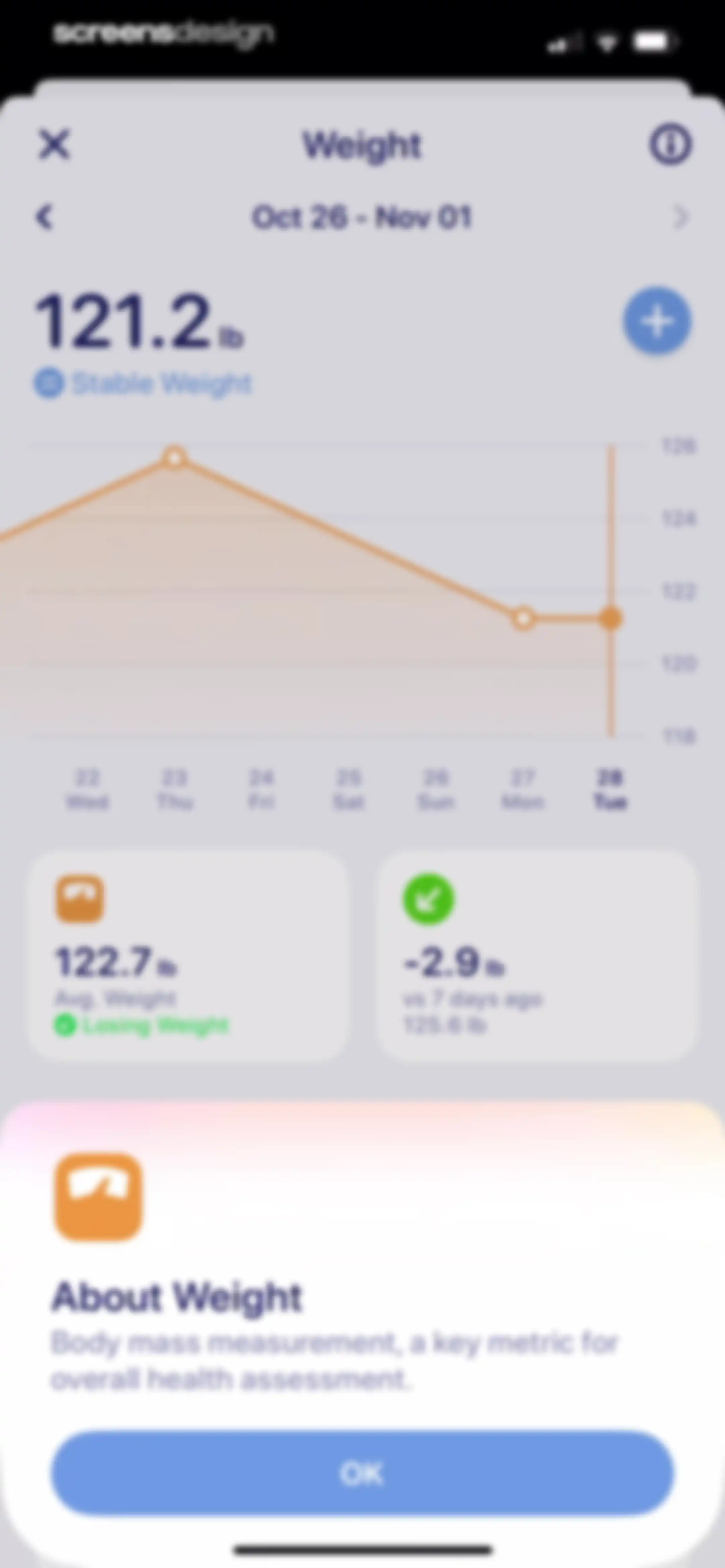 Grow: Health & Fitness screen 102