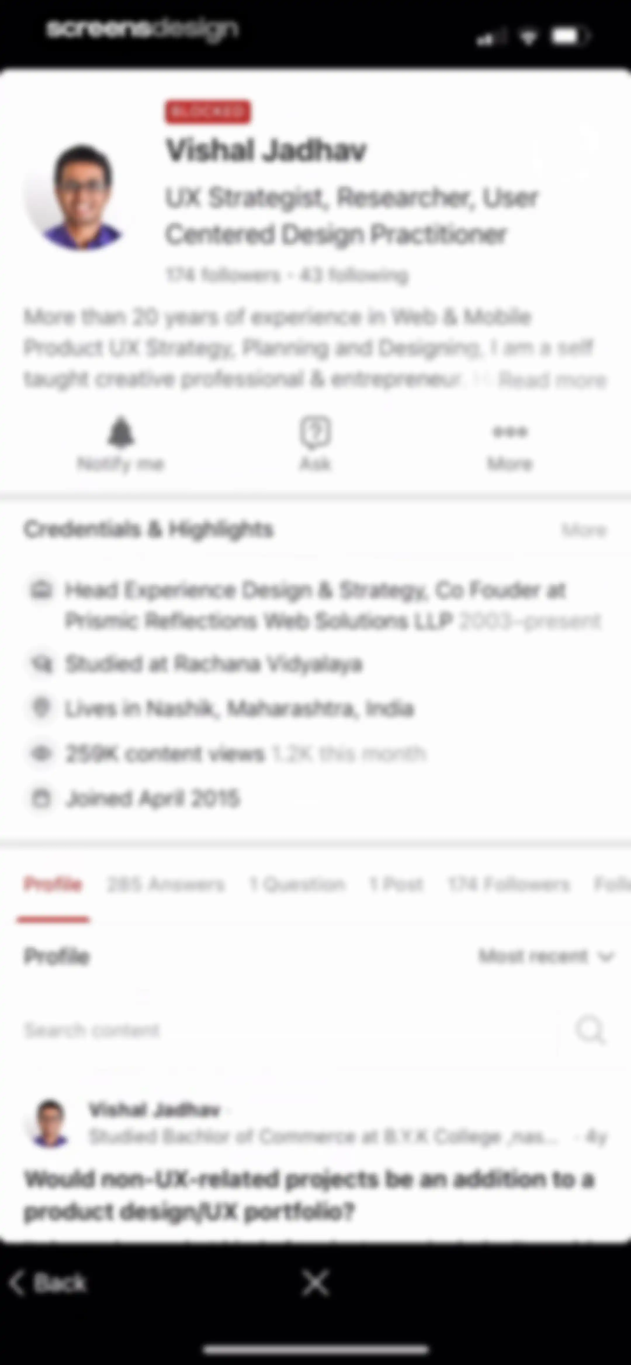 Quora screen 76