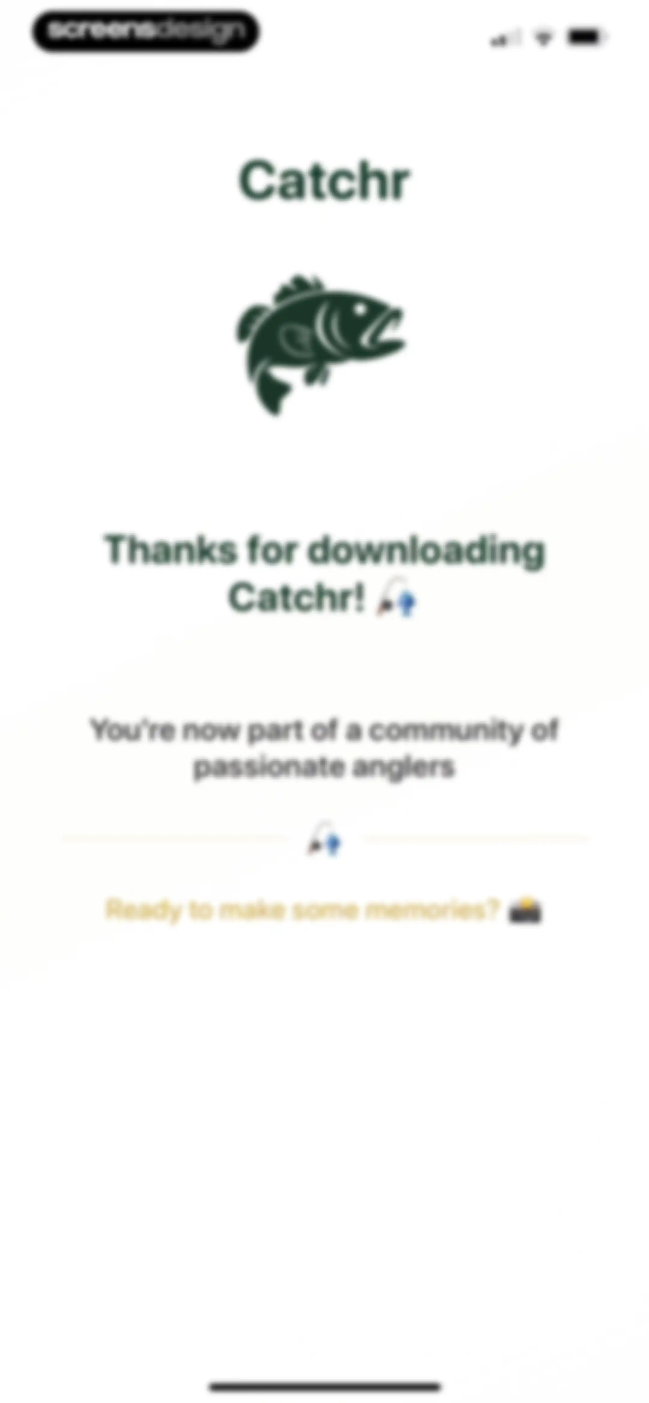 Catchr: Fish Identifier screen 2