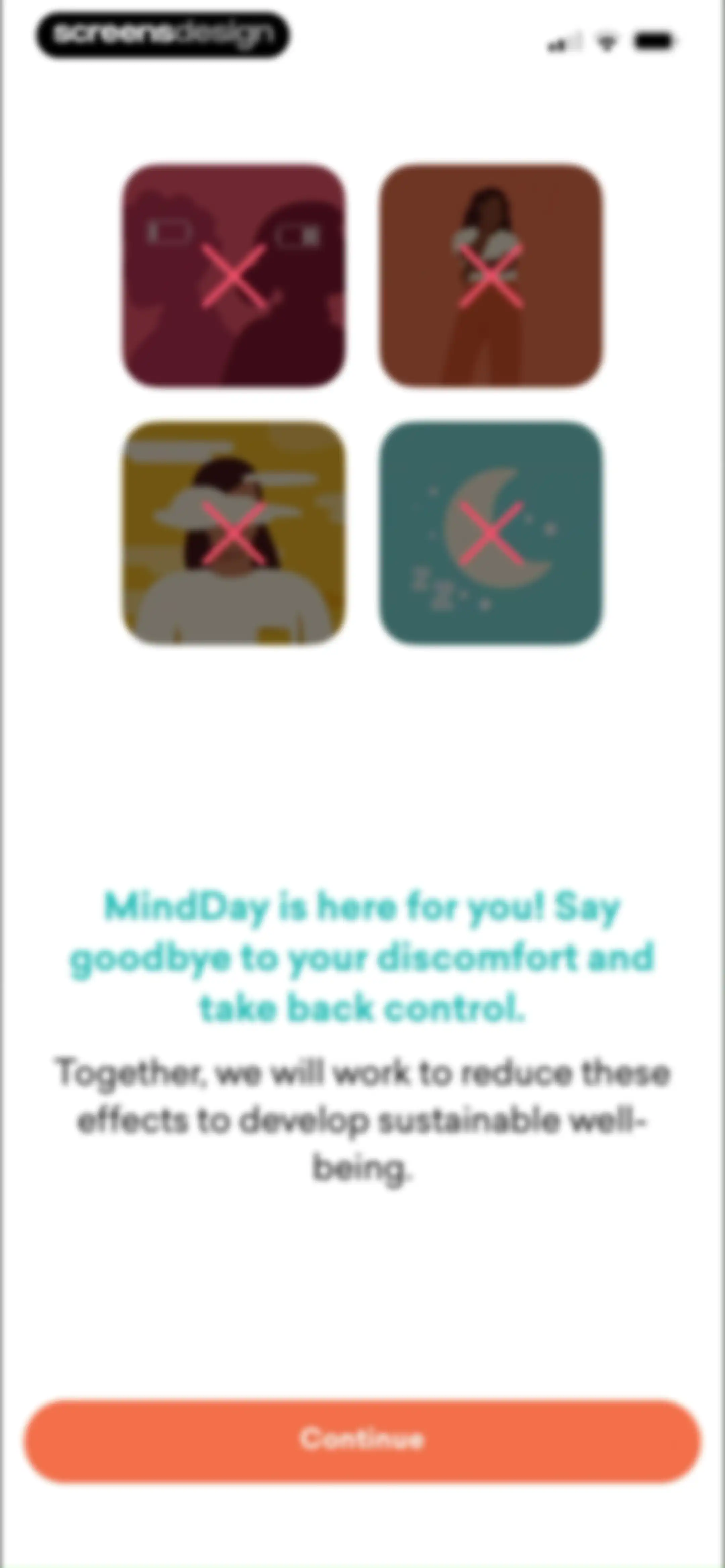 MindDay: Mental Health, Stress screen 40