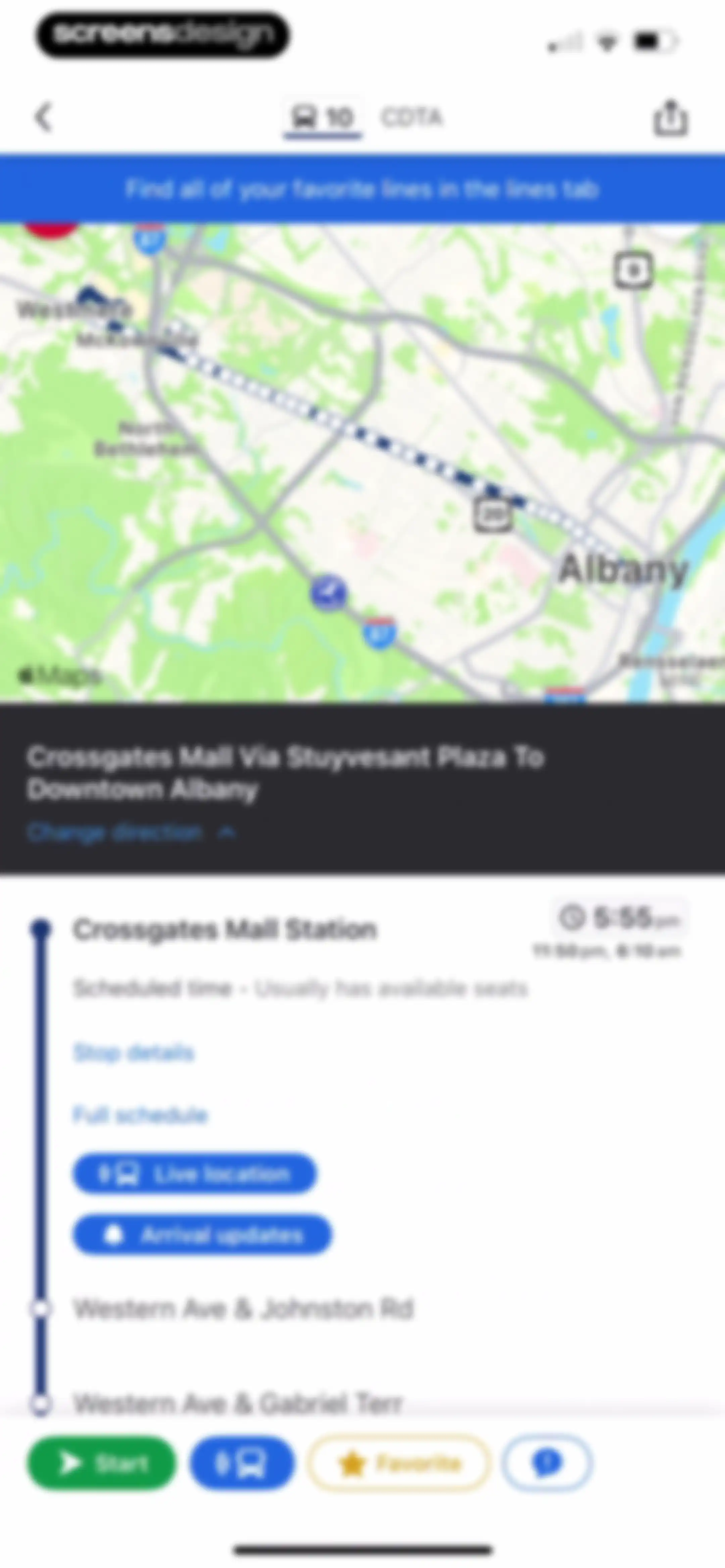 Moovit: Bus & Transit Tracker screen 107