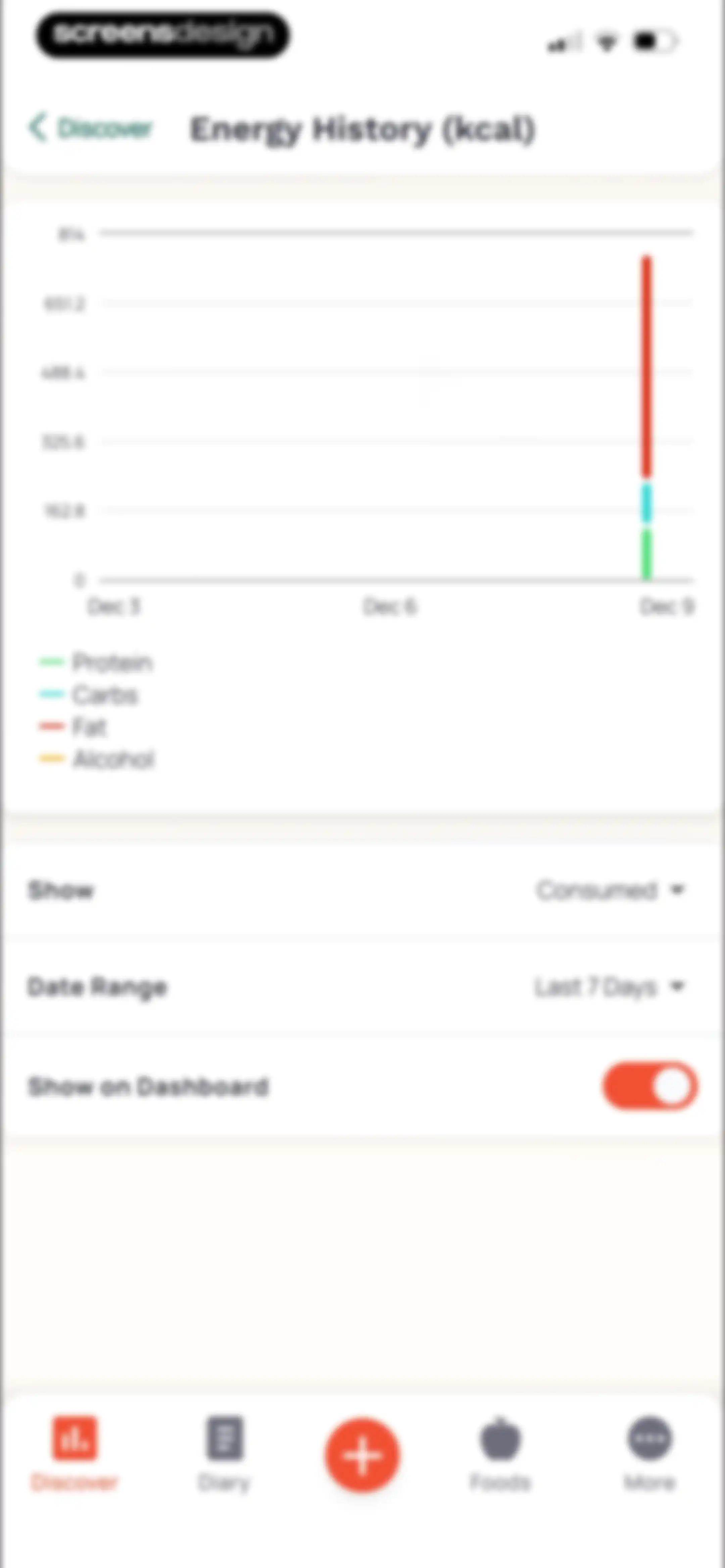 Cronometer: Calorie Counter screen 74