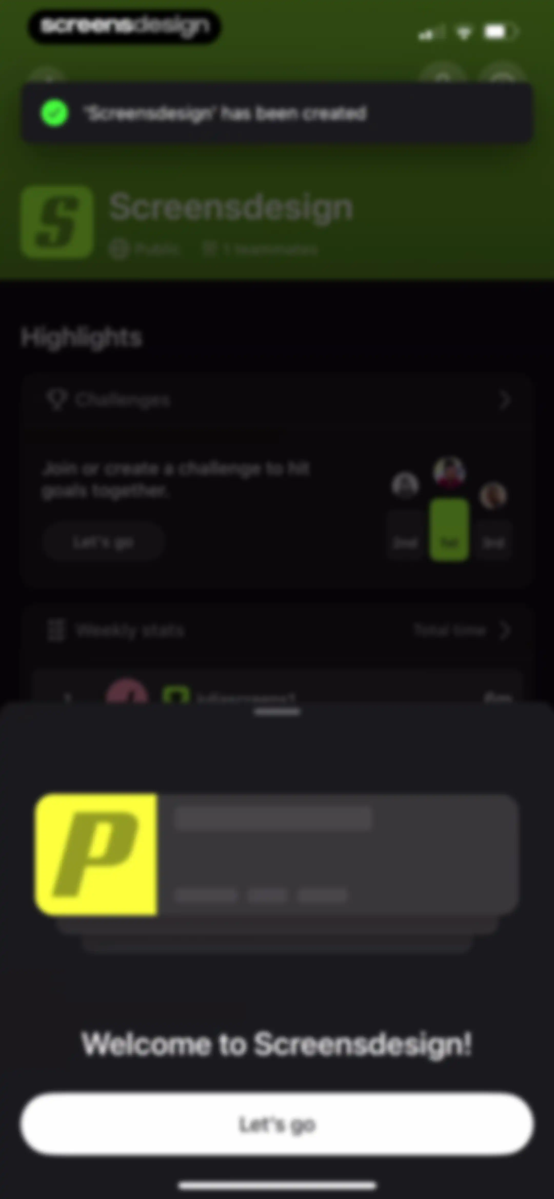 Peloton: Fitness & Workouts screen 202