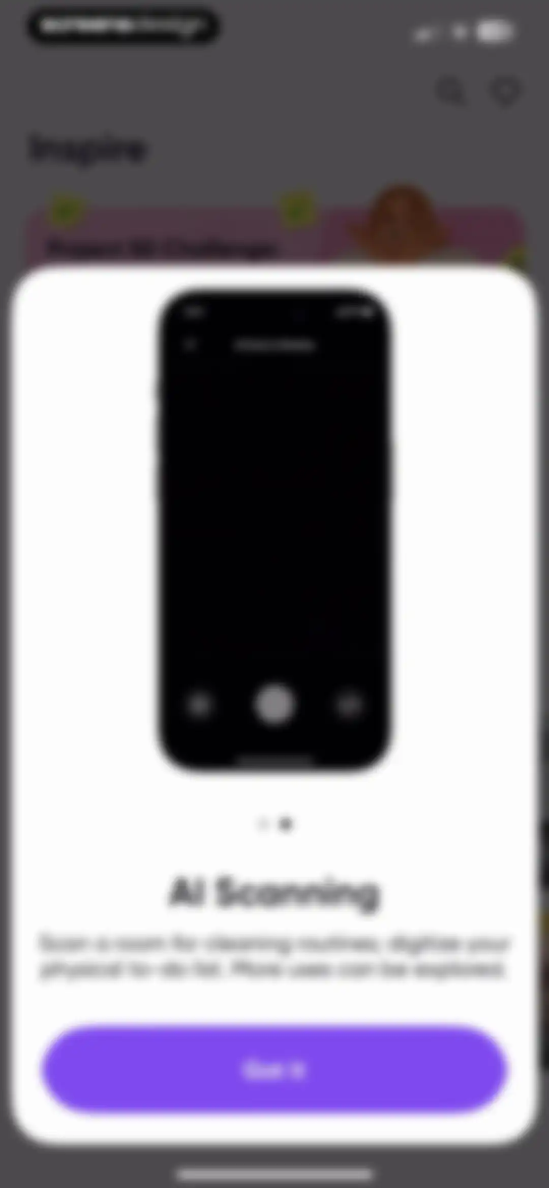 Me+ Lifestyle Routine screen 136