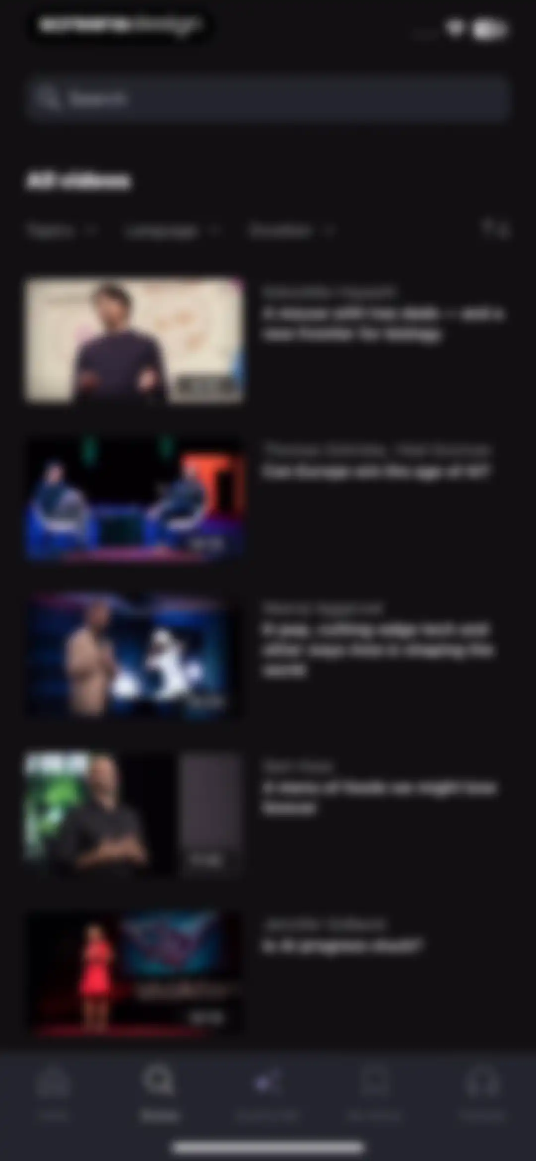 TED Talks: Watch and Learn screen 25