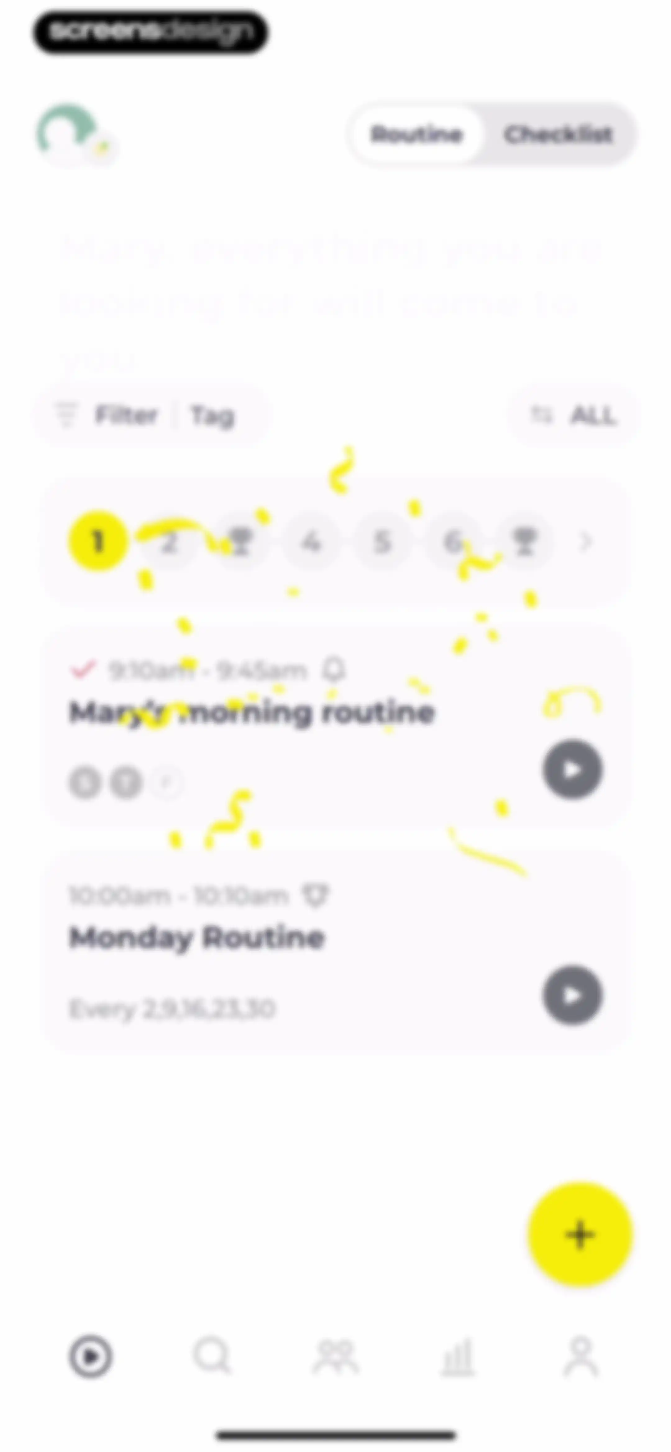 Routine Planner, Habit Tracker screen 77